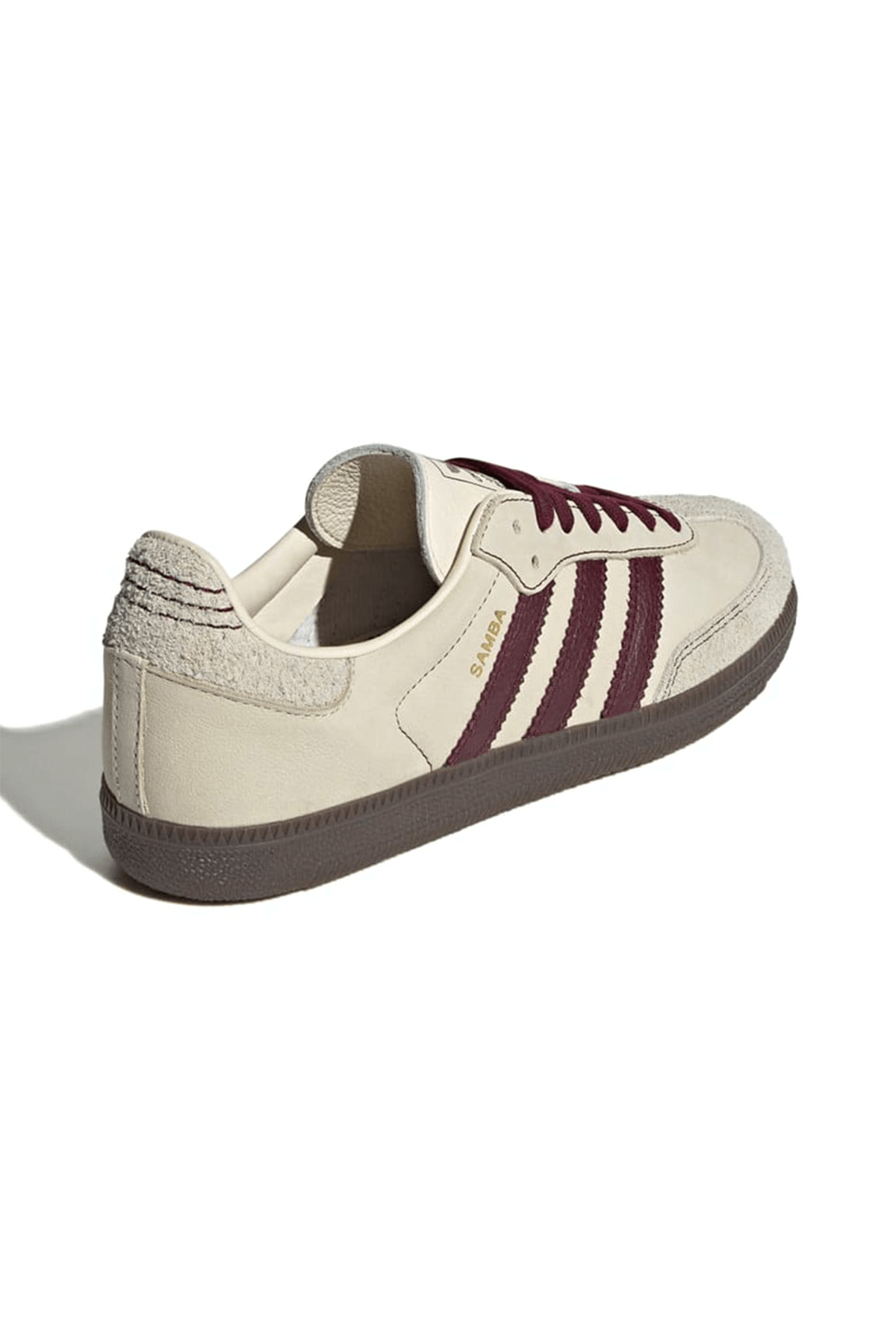 Samba Cream Burgundy Sneakers