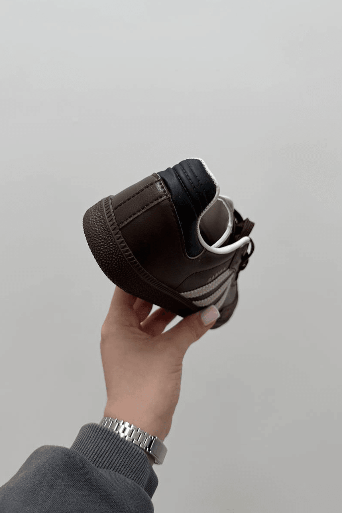 Samba Cream Brown Sneakers