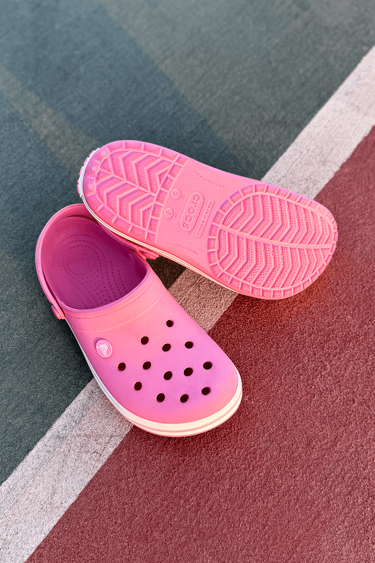 Crocband Pembe Terlik