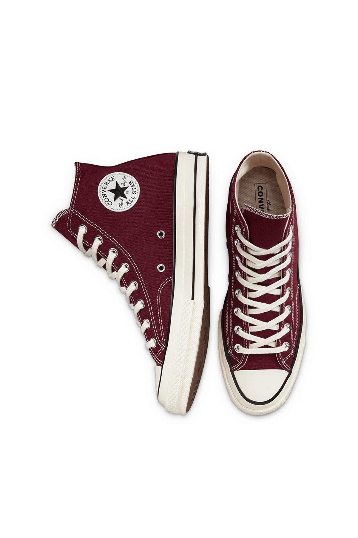 Chuck 70 Unisex Uzun Bordo Sneakers