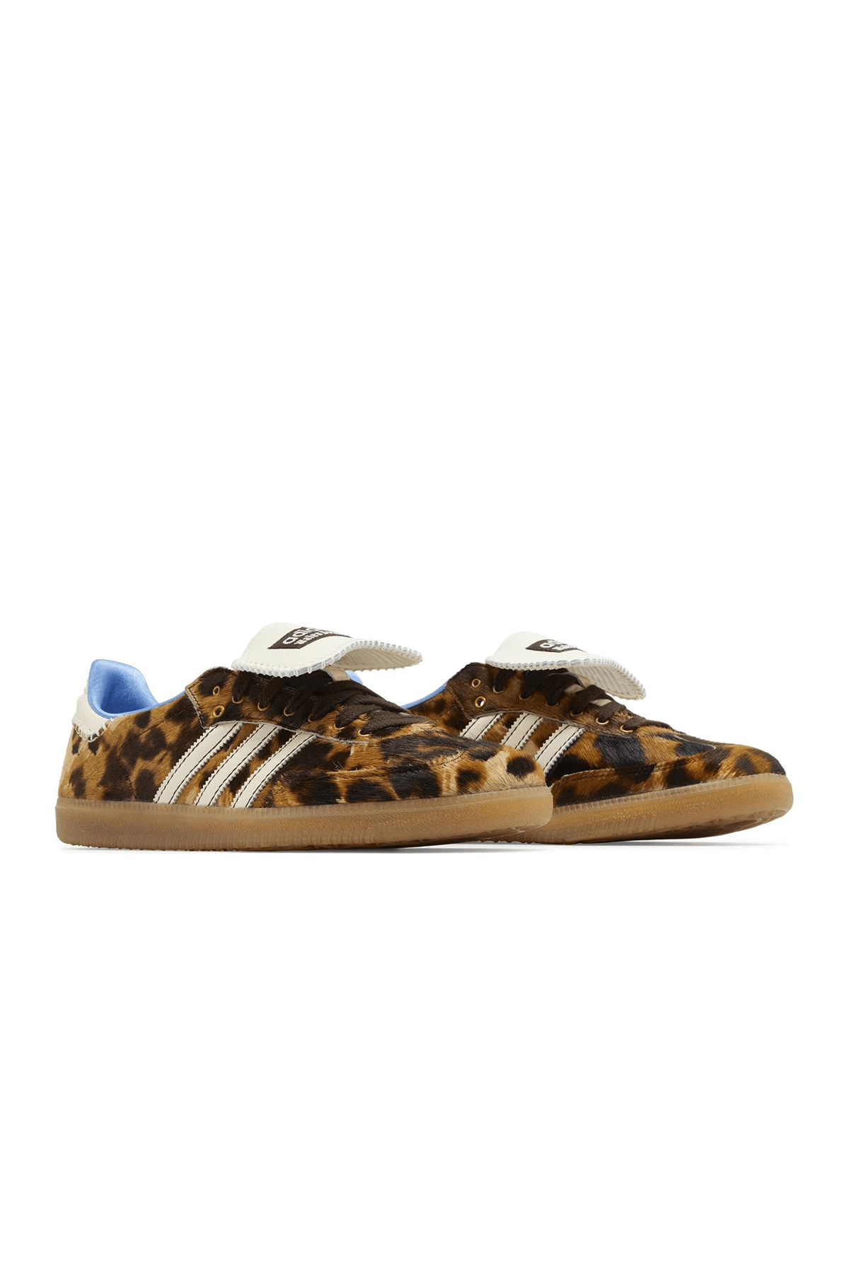 Wales Bonner Samba Leopard Sneakers