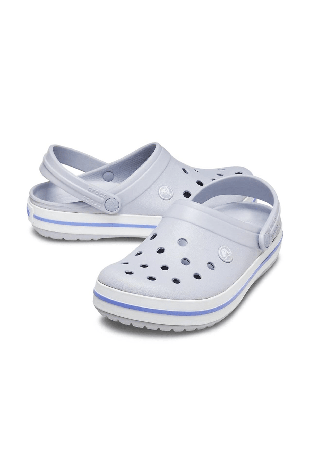 Crocband Gri Mavi Terlik