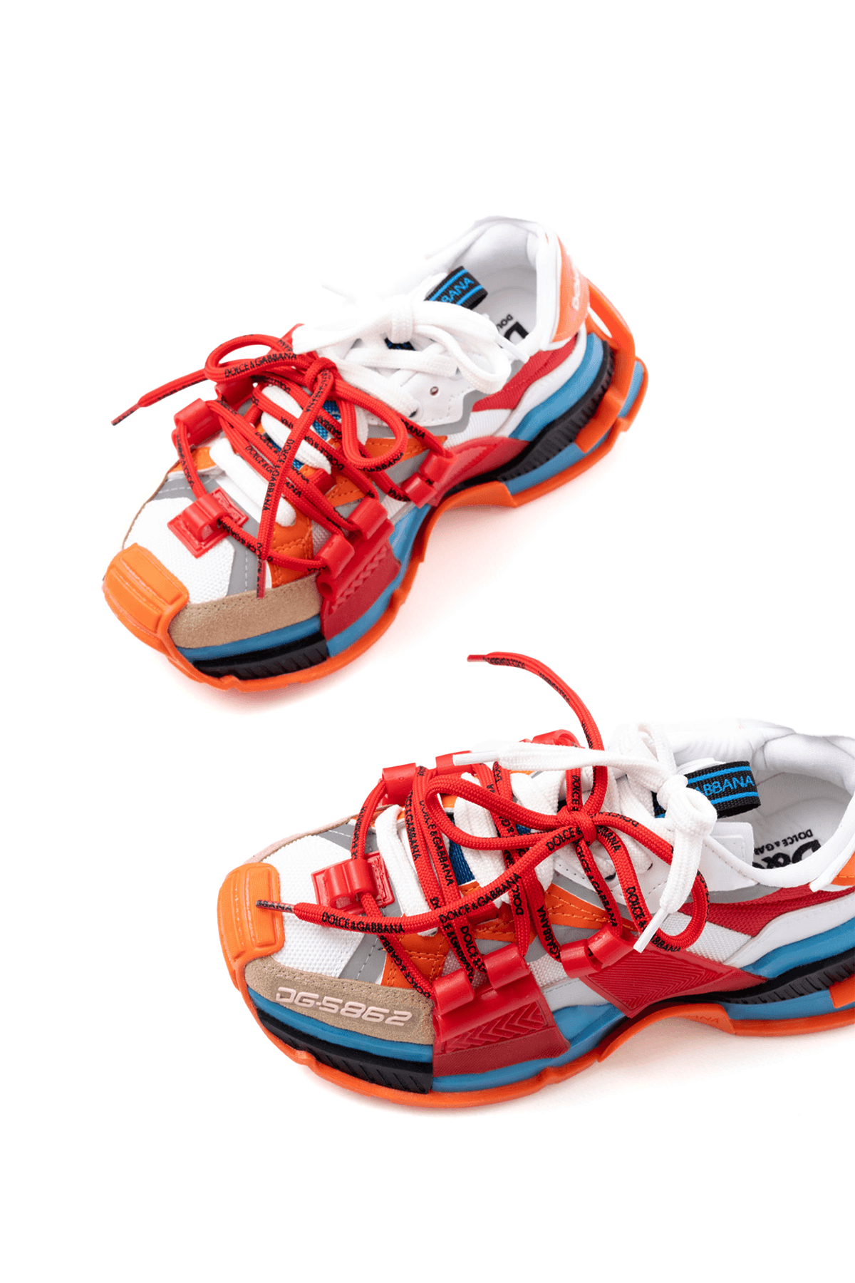 D&G Space Turuncu Kırmızı Sneakers