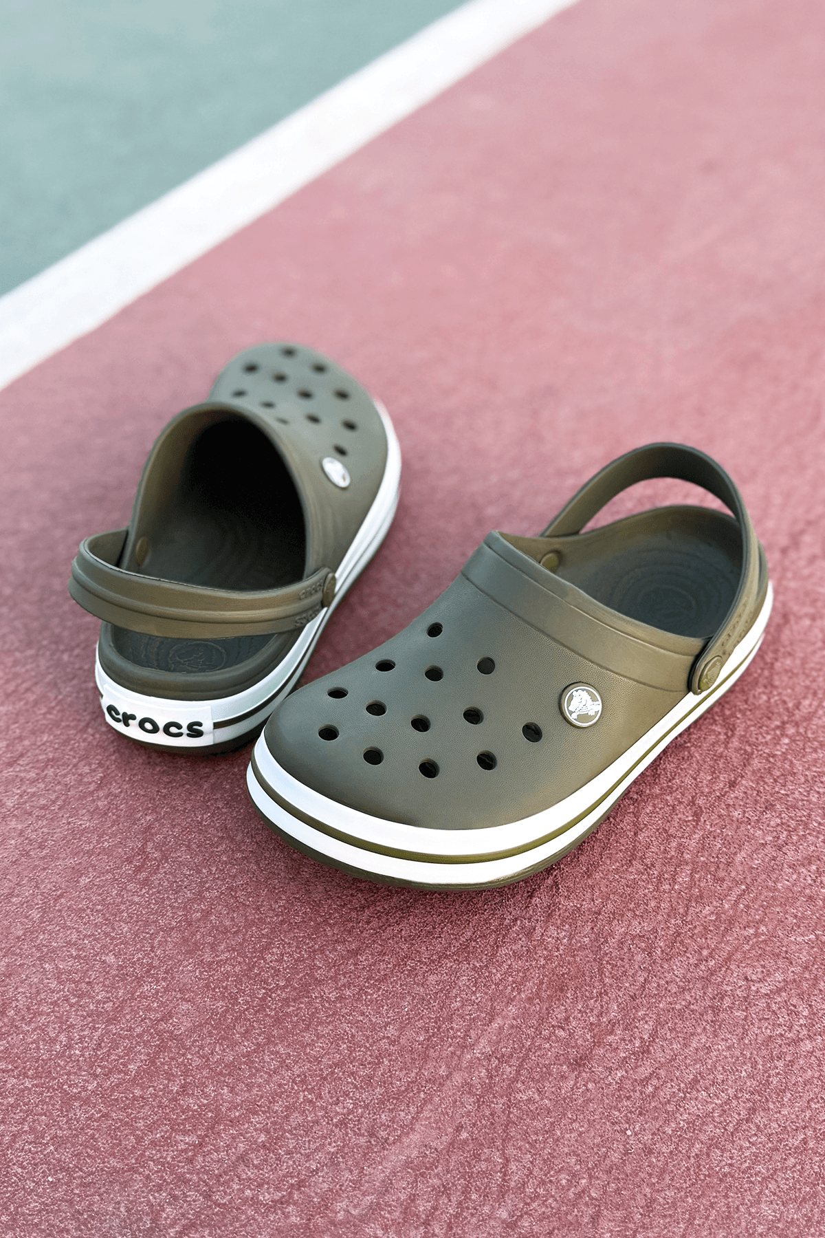 Crocband Haki Terlik