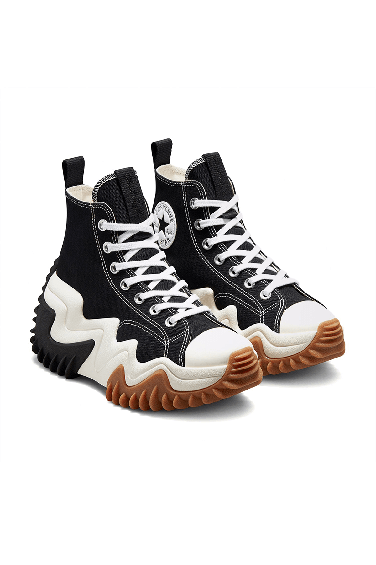 Run Star Motion Uzun Siyah Platform Sneaker