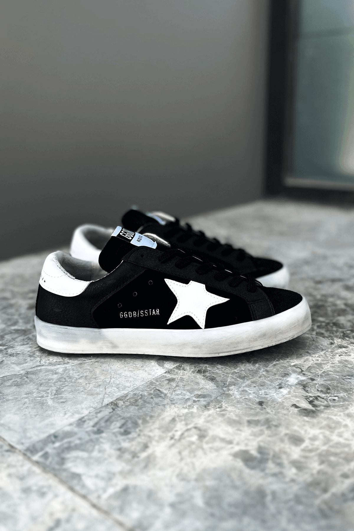 low Top Superstar Siyah Beyaz Sneakers