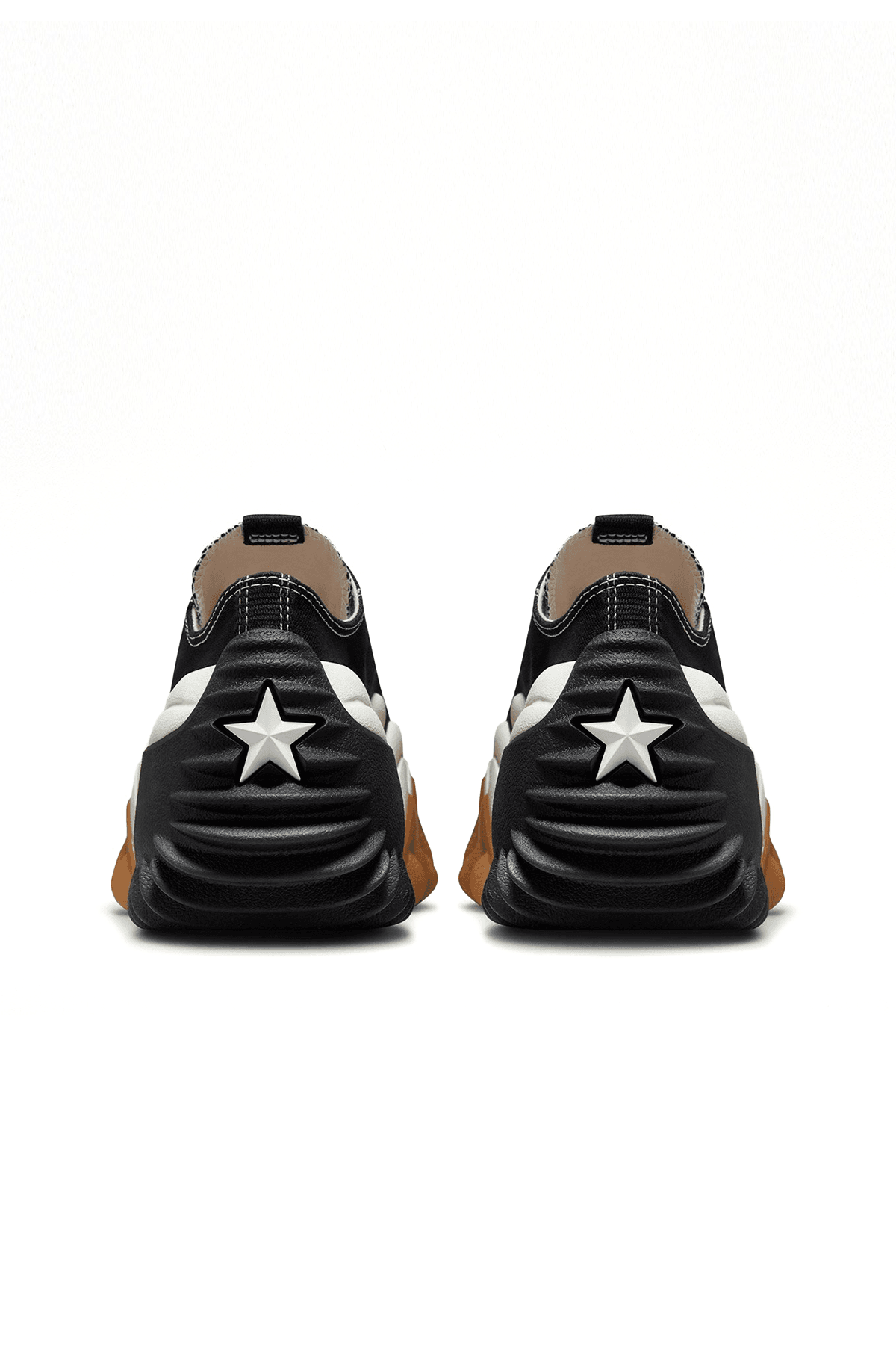 Run Star Motion Kısa Siyah Platform Sneaker