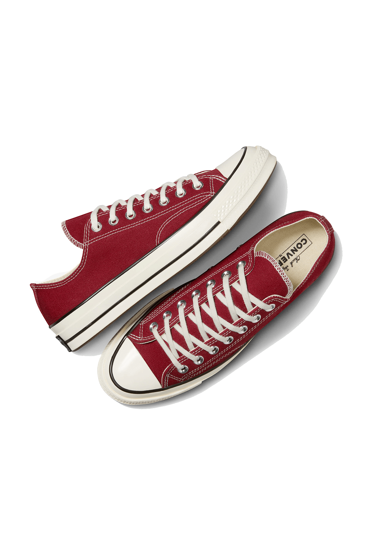 Chuck 70 Unisex Kısa Bordo Sneakers