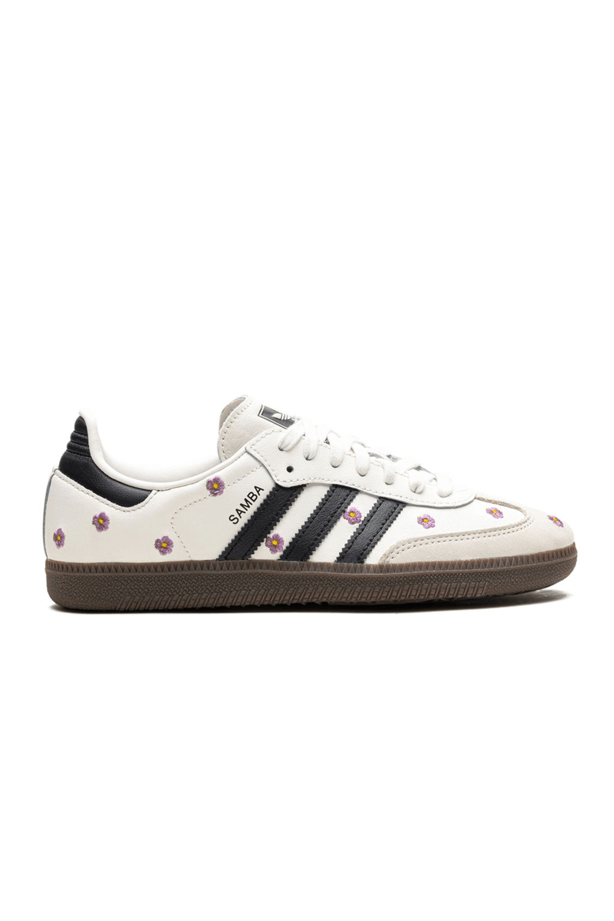 Samba Purple Floral Sneakers
