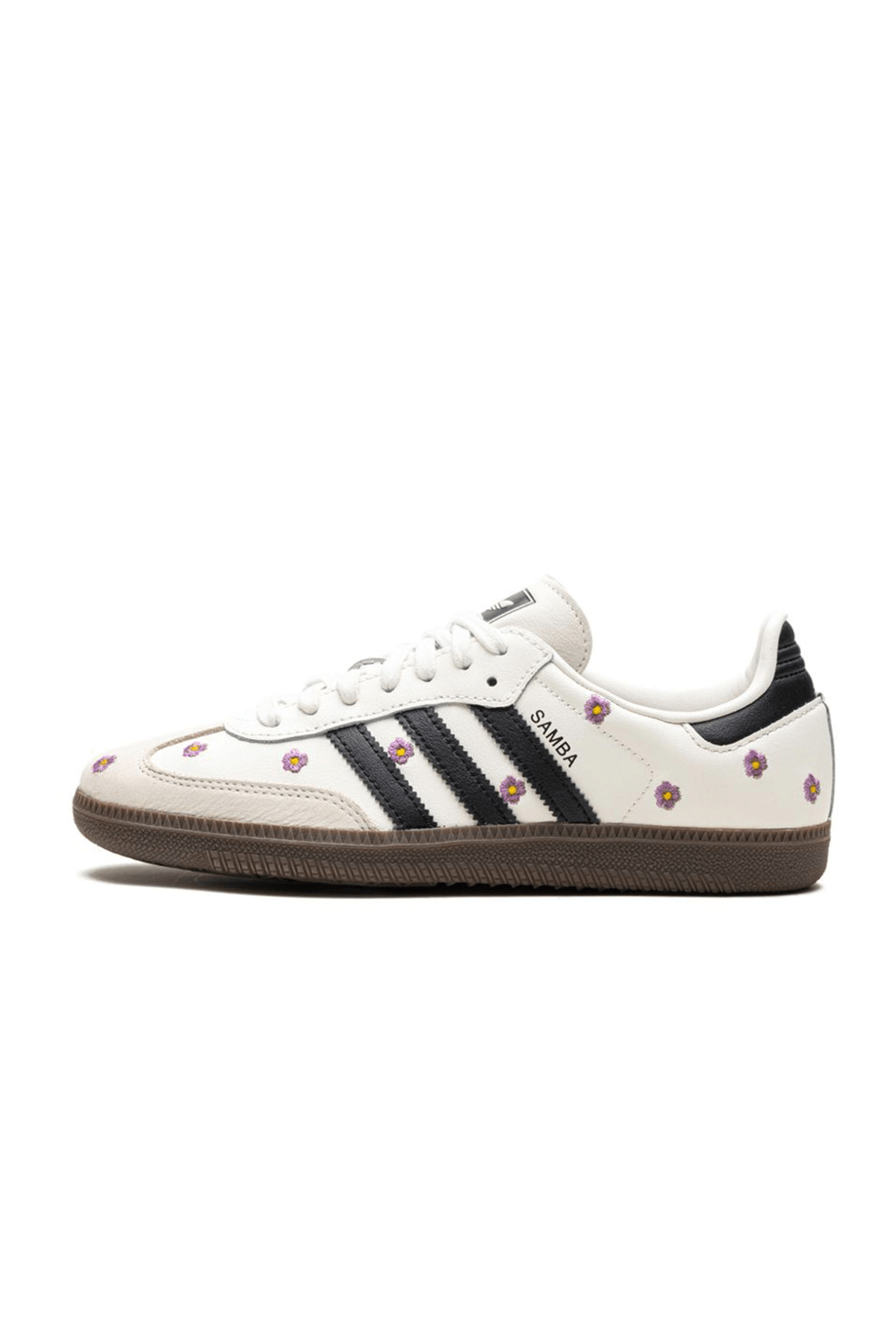 Samba Purple Floral Sneakers