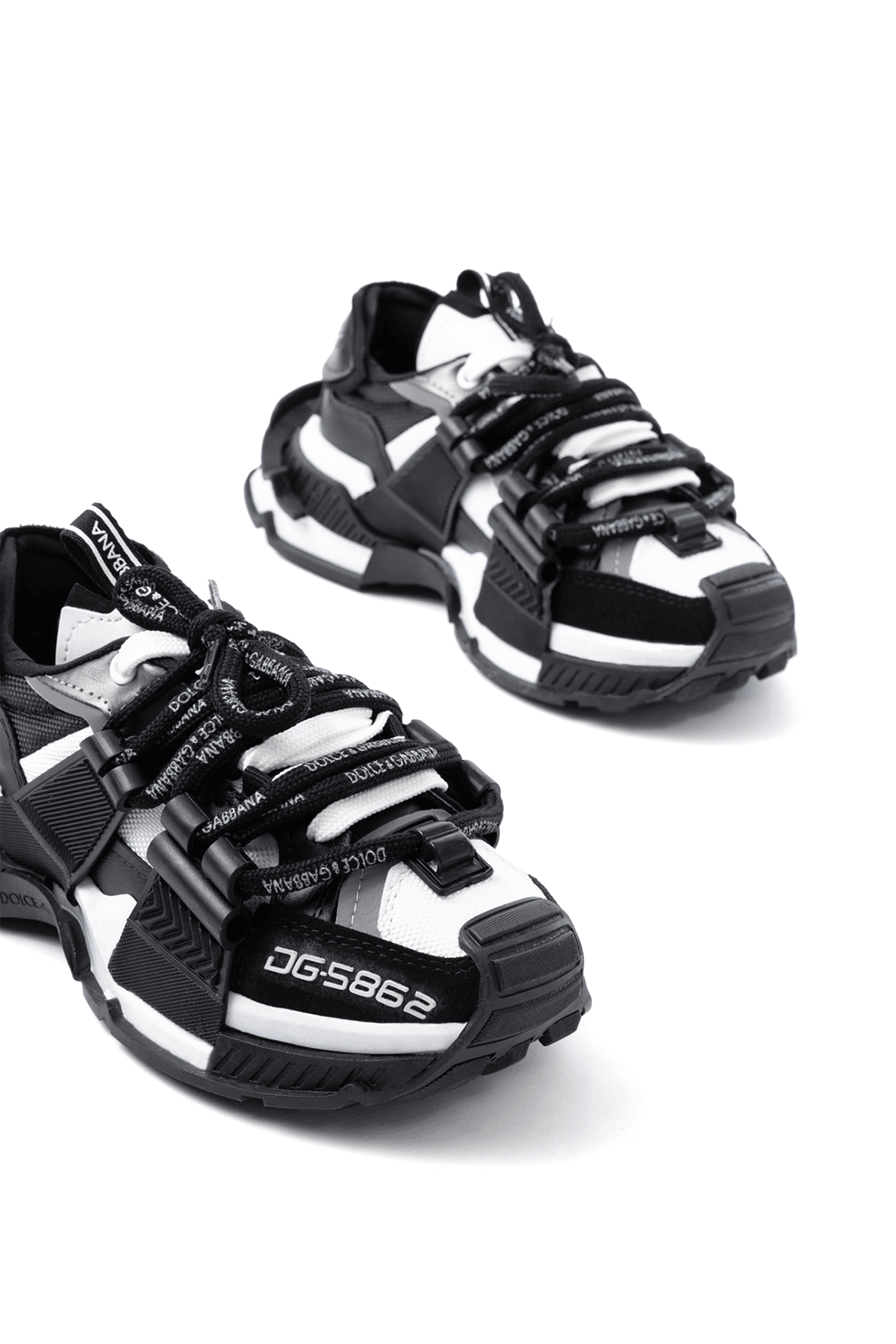 D&G Space Siyah Beyaz Sneakers
