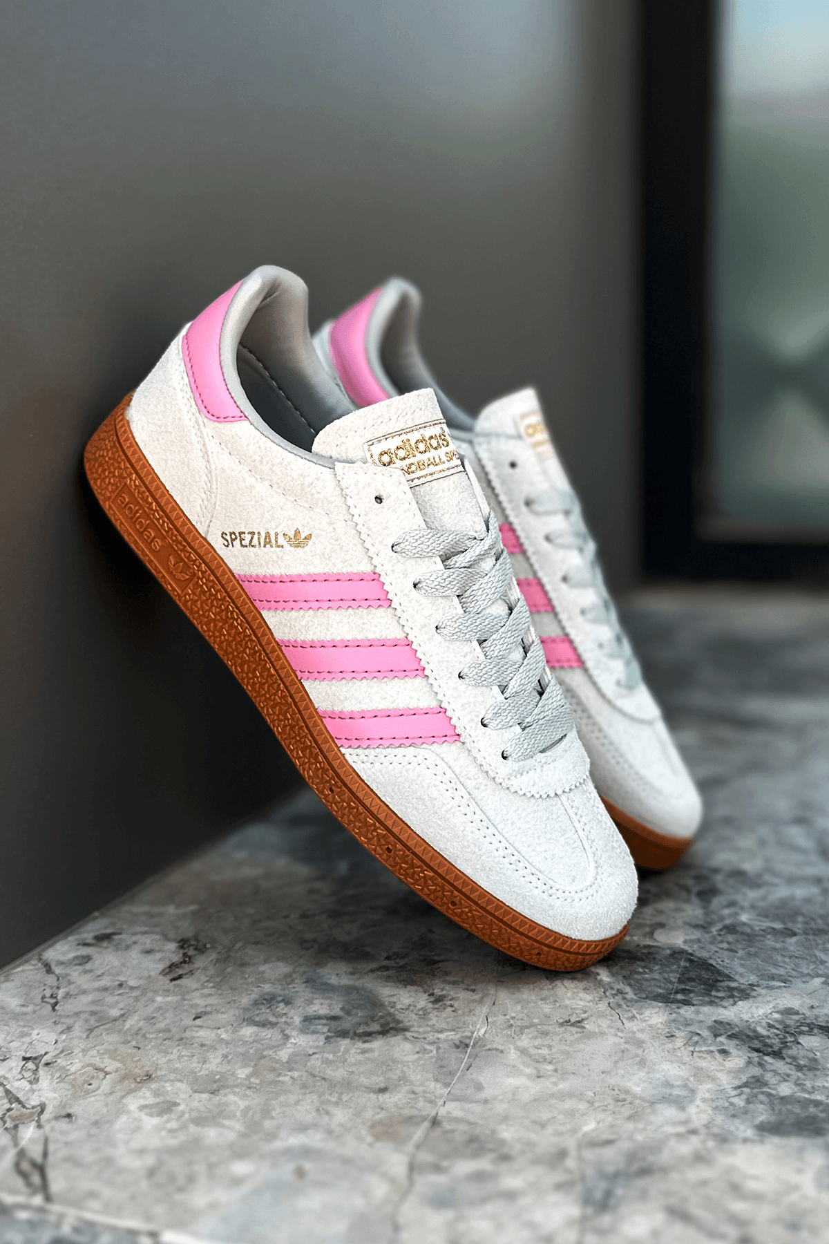 Handball Spezial Bej Pembe Sneakers