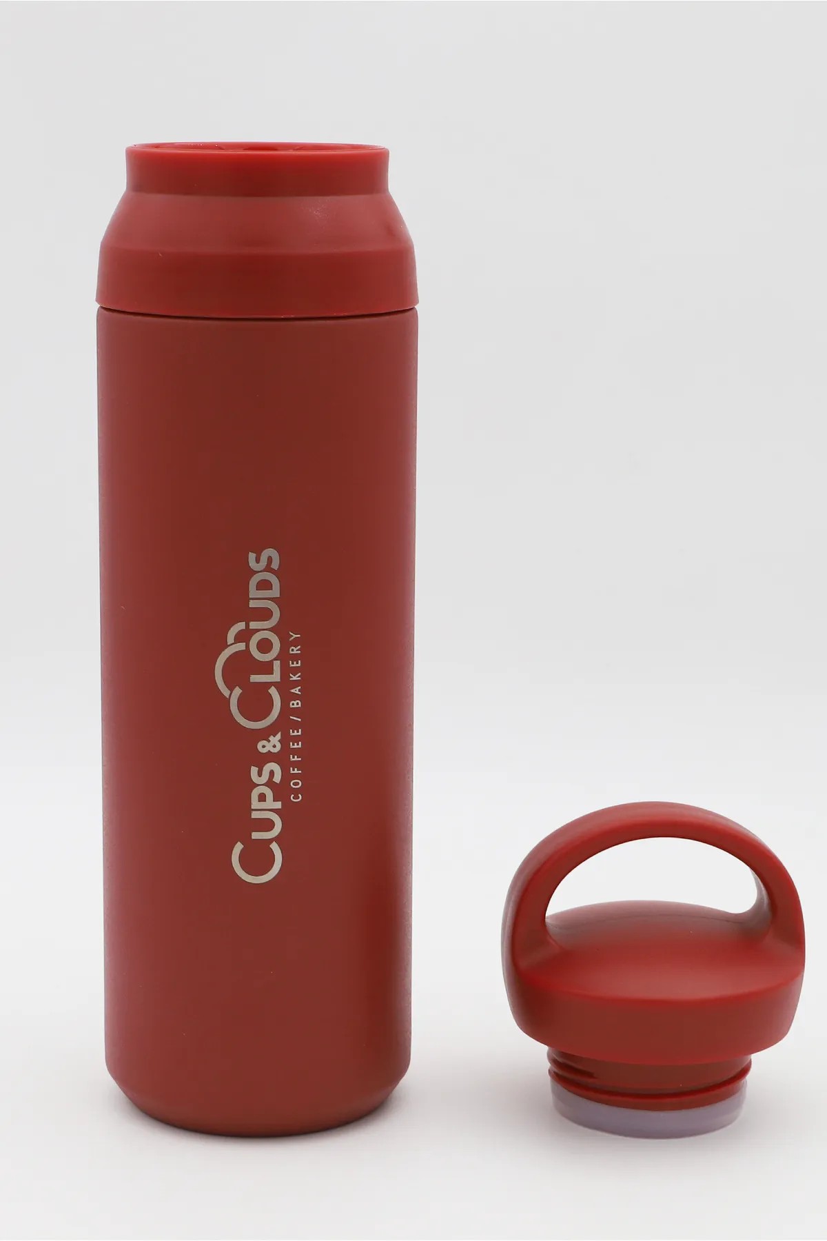 Tutacaklı Kırmızı Termos 500 ml
