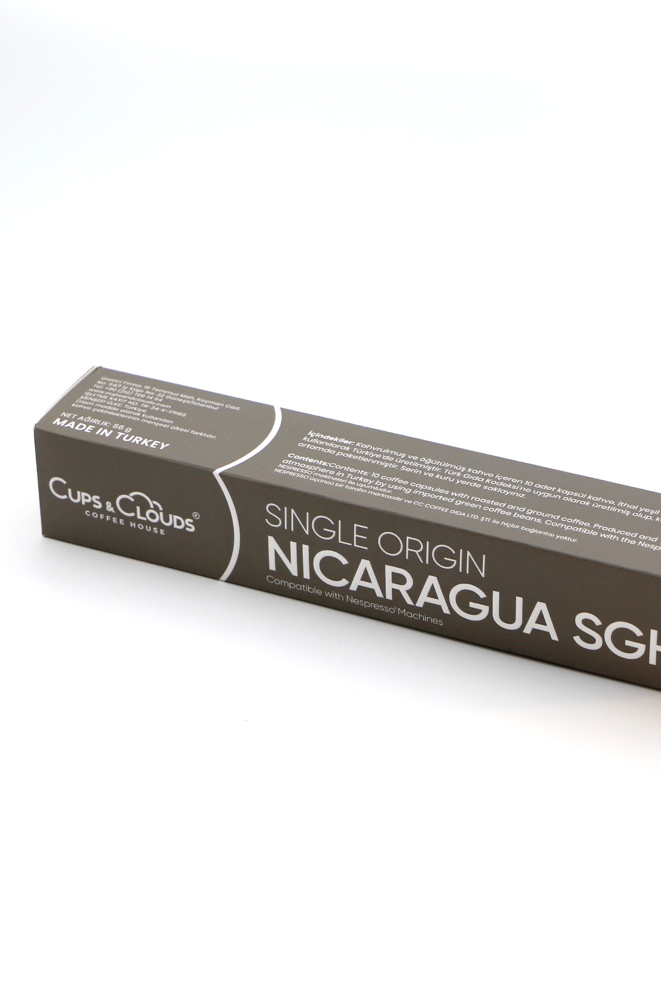 Kapsül Kahve | Single Origin Nicaragua SGH | Nespresso Makineleriyle Uyumludur
