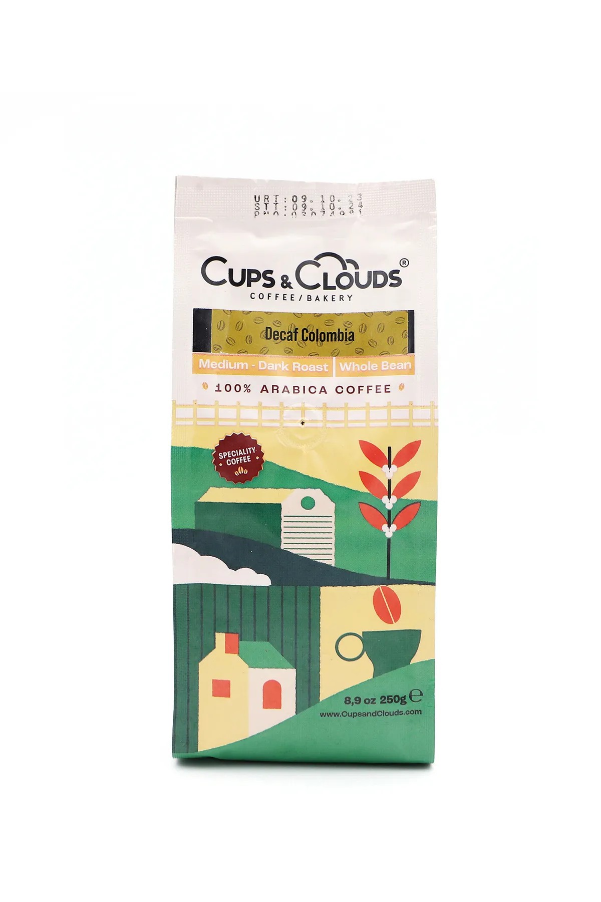 Decaf Colombia 100% Arabica Coffee 250 gr 40101007