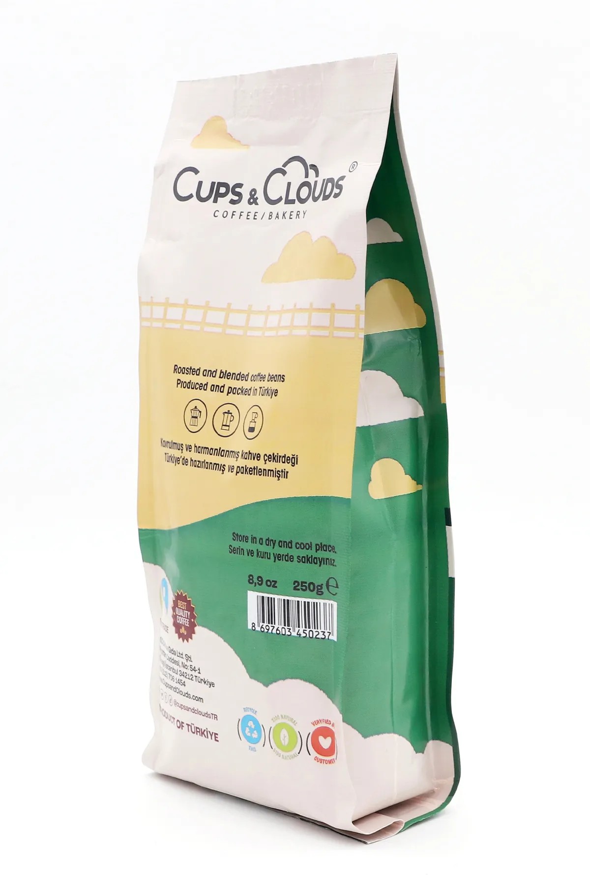 Decaf Colombia 100% Arabica Coffee 250 gr 40101007