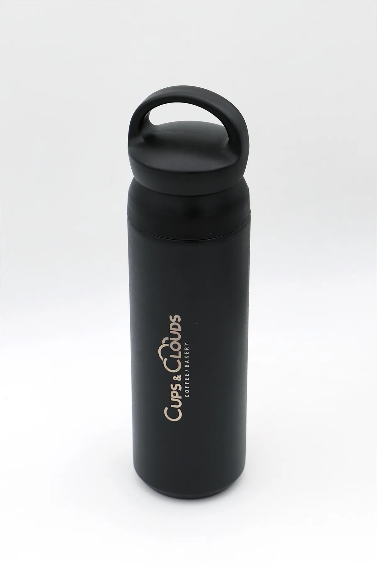 Tutacaklı Siyah Termos 500 ml