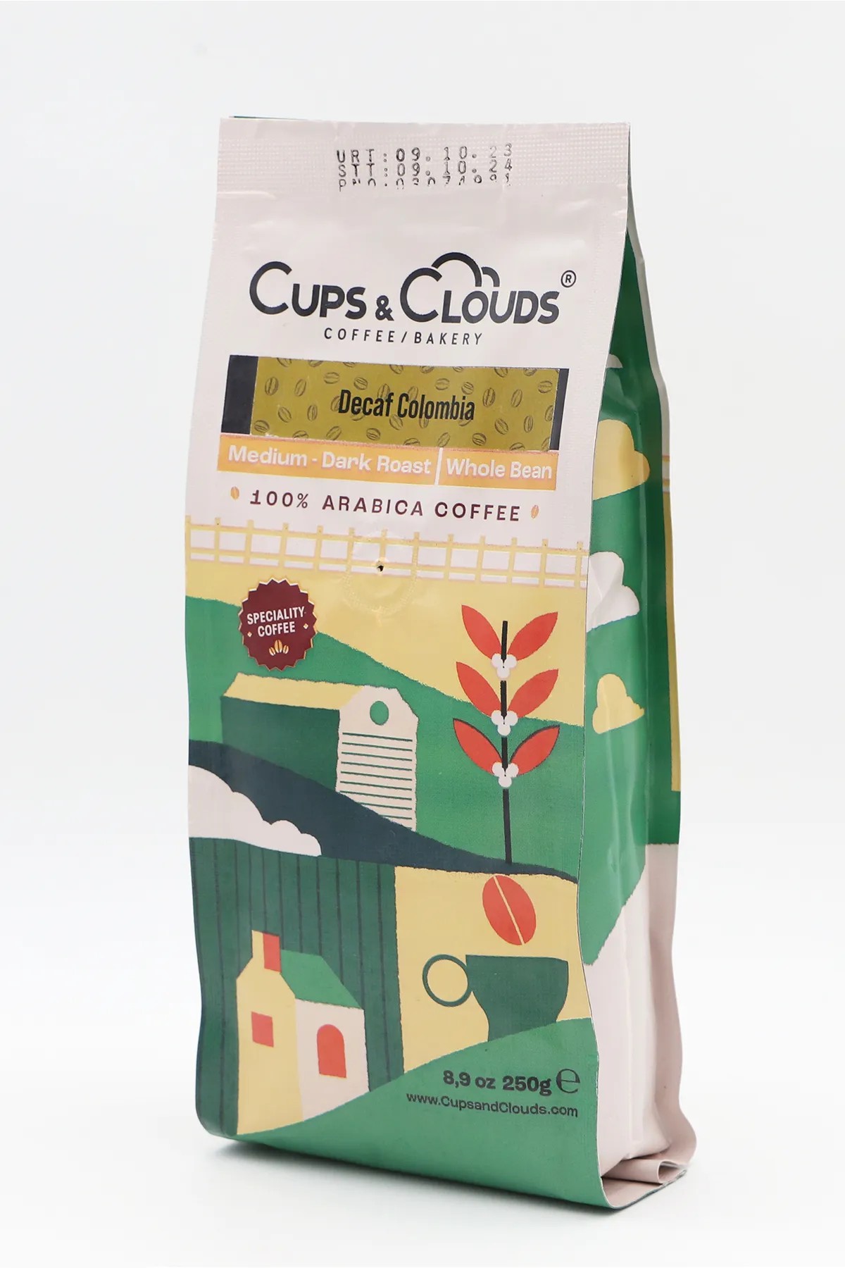Decaf Colombia 100% Arabica Coffee 250 gr 40101007