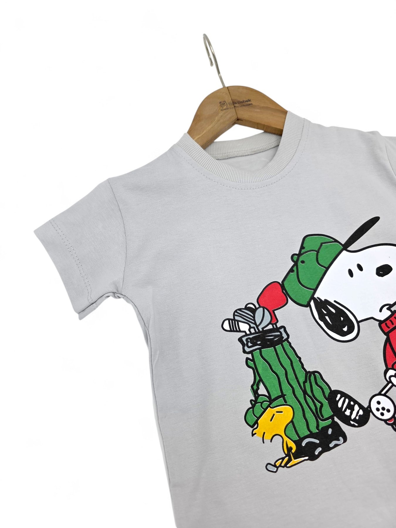 ERKEK ÇOCUK YAZLIK SNOOPY BASKILI 2-6 YAŞ ŞORTLU ALT ÜST TAKIM R1959