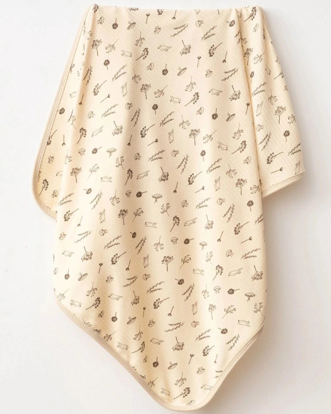 Baskılı Bebek Battaniyesi Çeşitleri, Pamuklu 80x90 Cm Tek Kat Bebek Battaniye R2360 - MODEL 8