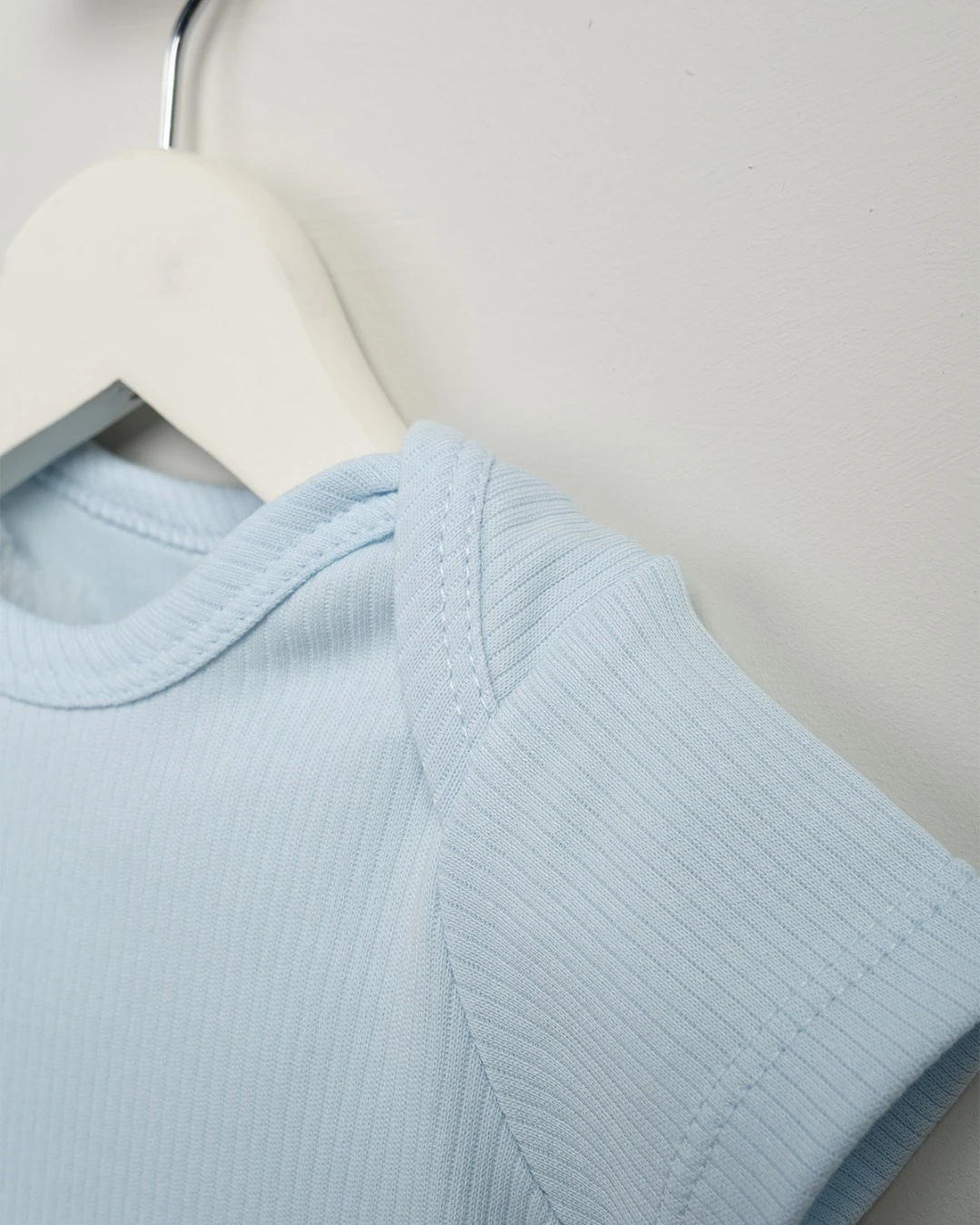 Erkek Bebek Mavi Hilal Nakışlı, 10 Parçalı Hastane Çıkışı Zıbın Seti HC51