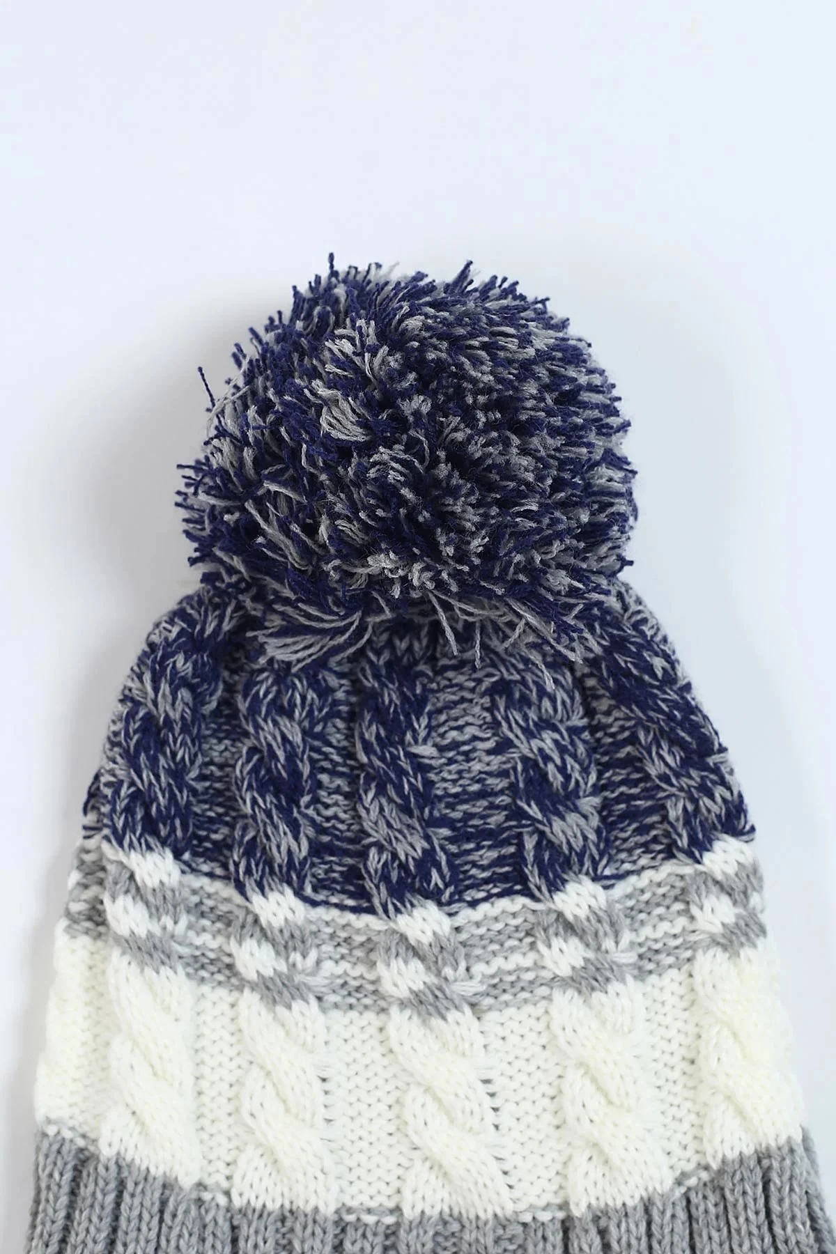 Erkek Çocuk 1-4 Yaş İçi Polarlı Triko Bebek Beresi  BR24