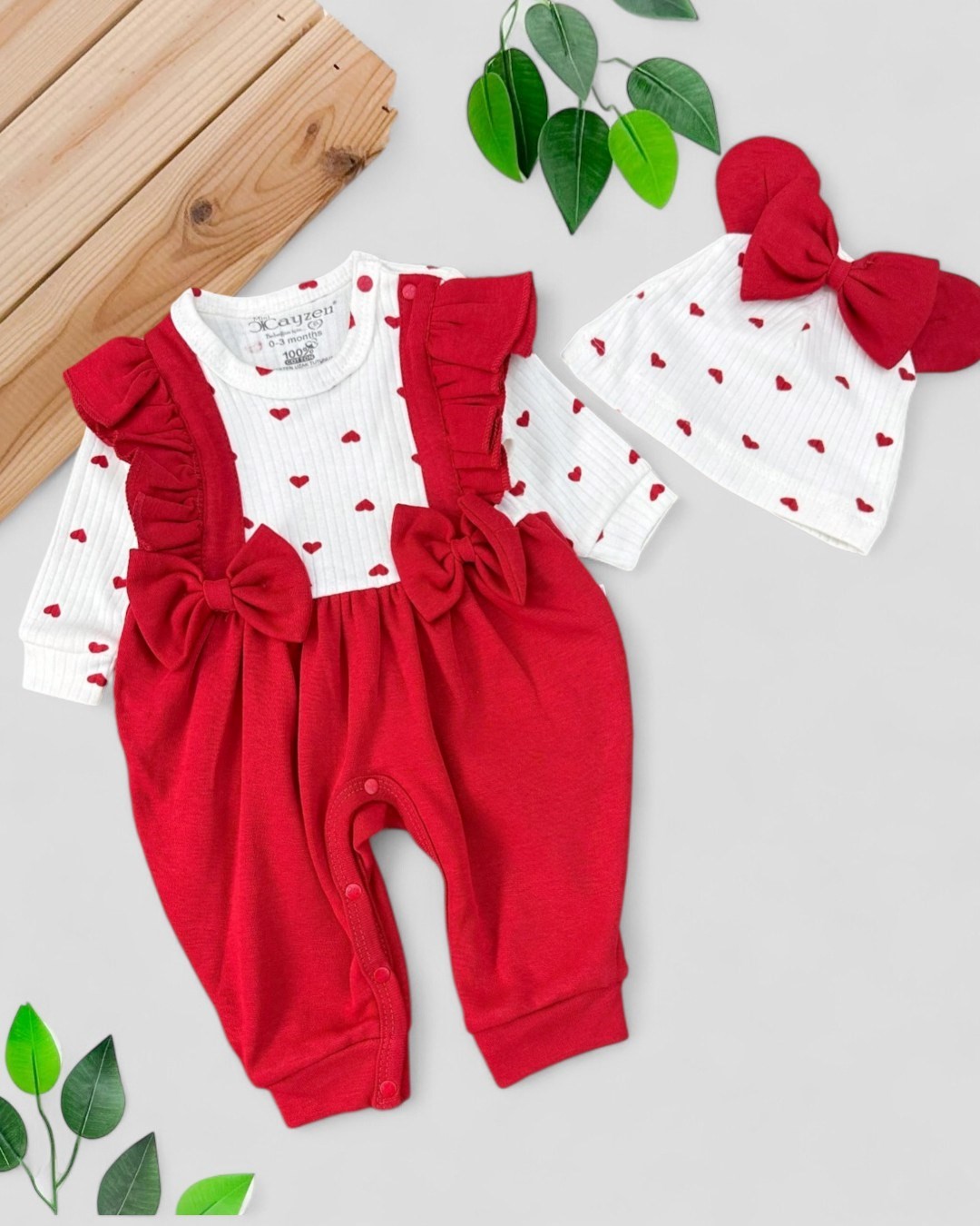 KIZ BEBEK 0-3-6-9 AY KALPLİ FIRFIRLI ŞAPKALI %100 PAMUK YENİ DOĞAN TULUM SETİ R1999