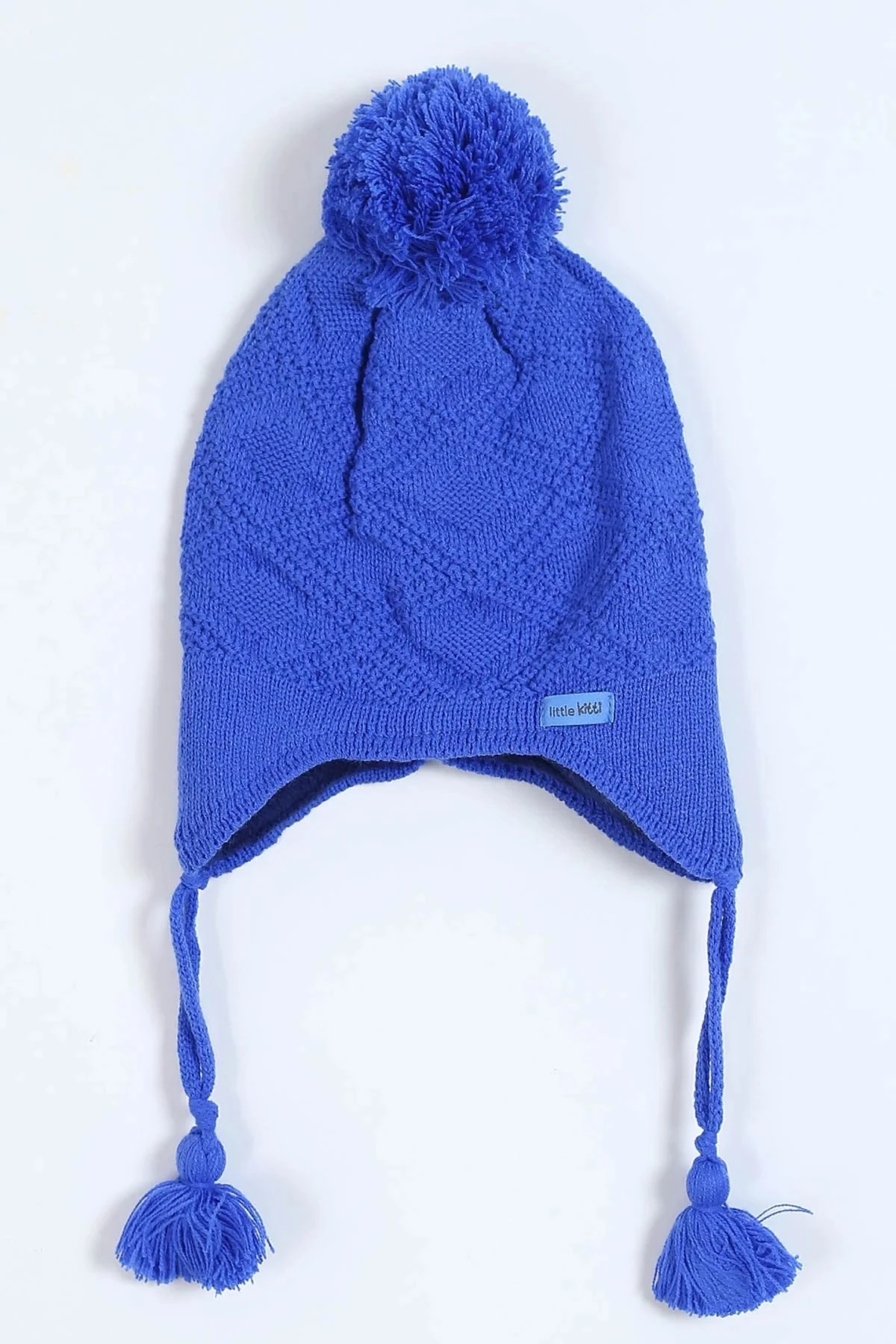 Erkek Çocuk 1-4 Yaş İçi Polarlı Triko Bebek Beresi  BR27 - SAKS