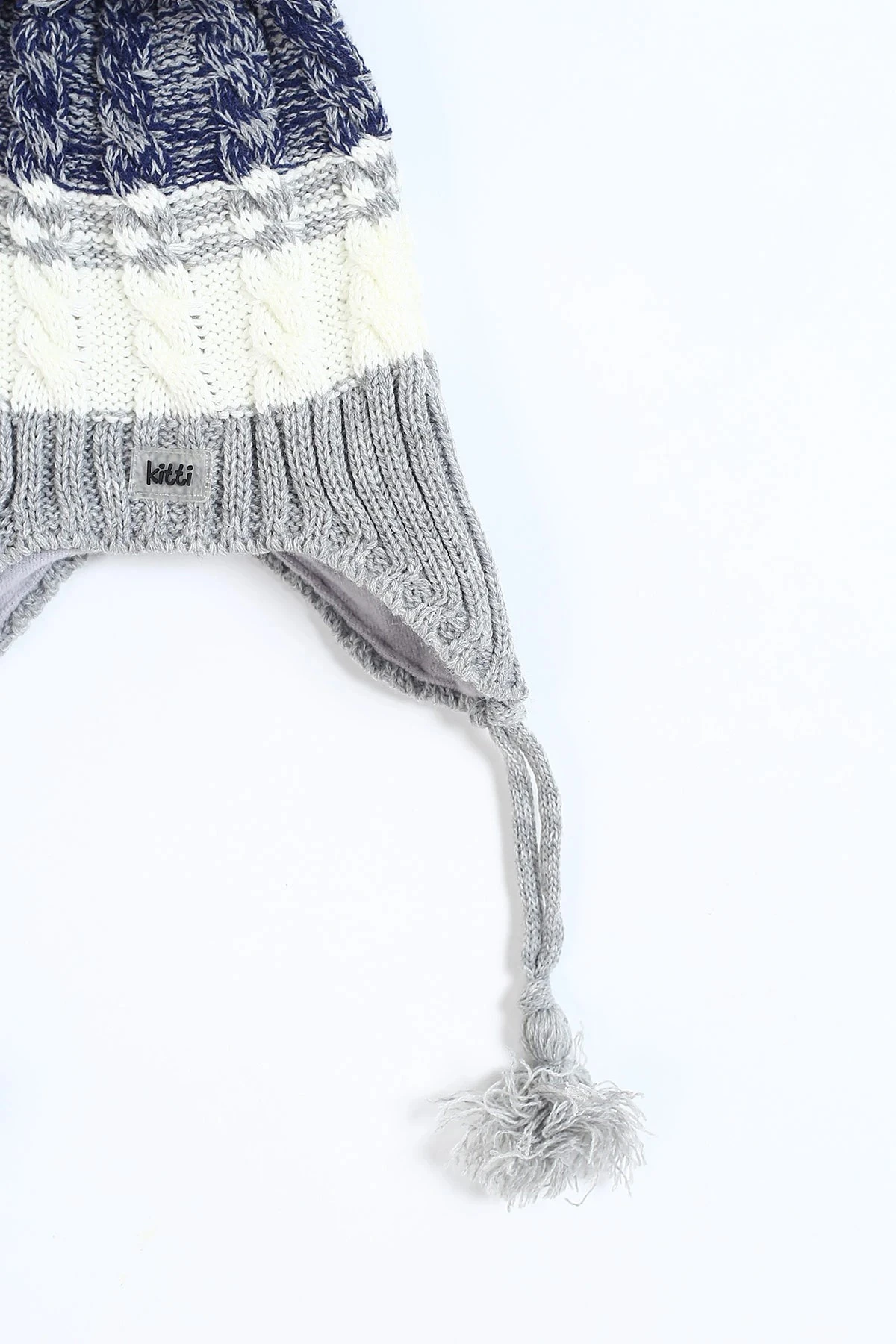 Erkek Çocuk 1-4 Yaş İçi Polarlı Triko Bebek Beresi  BR24