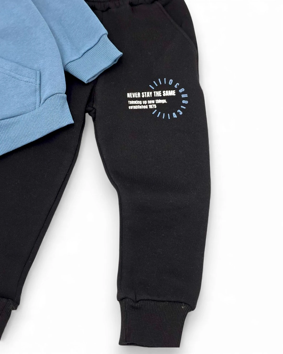 Erkek Çocuk Kışlık 3 İp Şardonlu 2-3-4-5-6-7-8-9-10 Yaş Eşofman Takımı, Kışlık Alt Üst Takım R2389