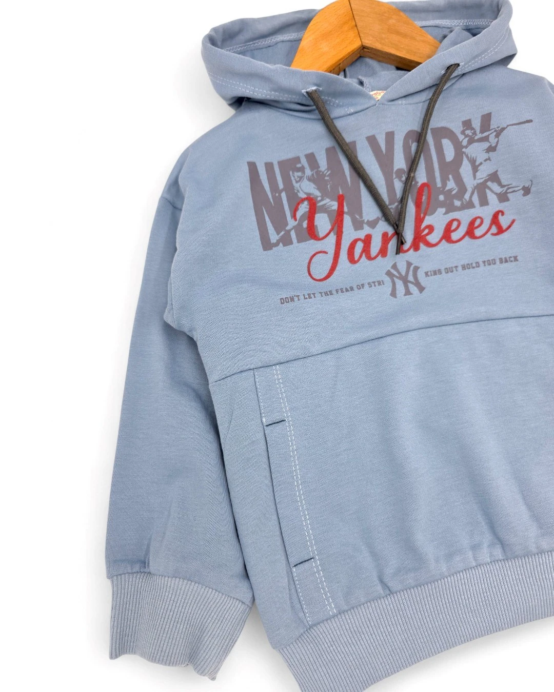 Erkek Çocuk Mevsimlik Kapüşonlu 2-3-4-5-6 Yaş 2 İplik Eşofman Takımı R2129