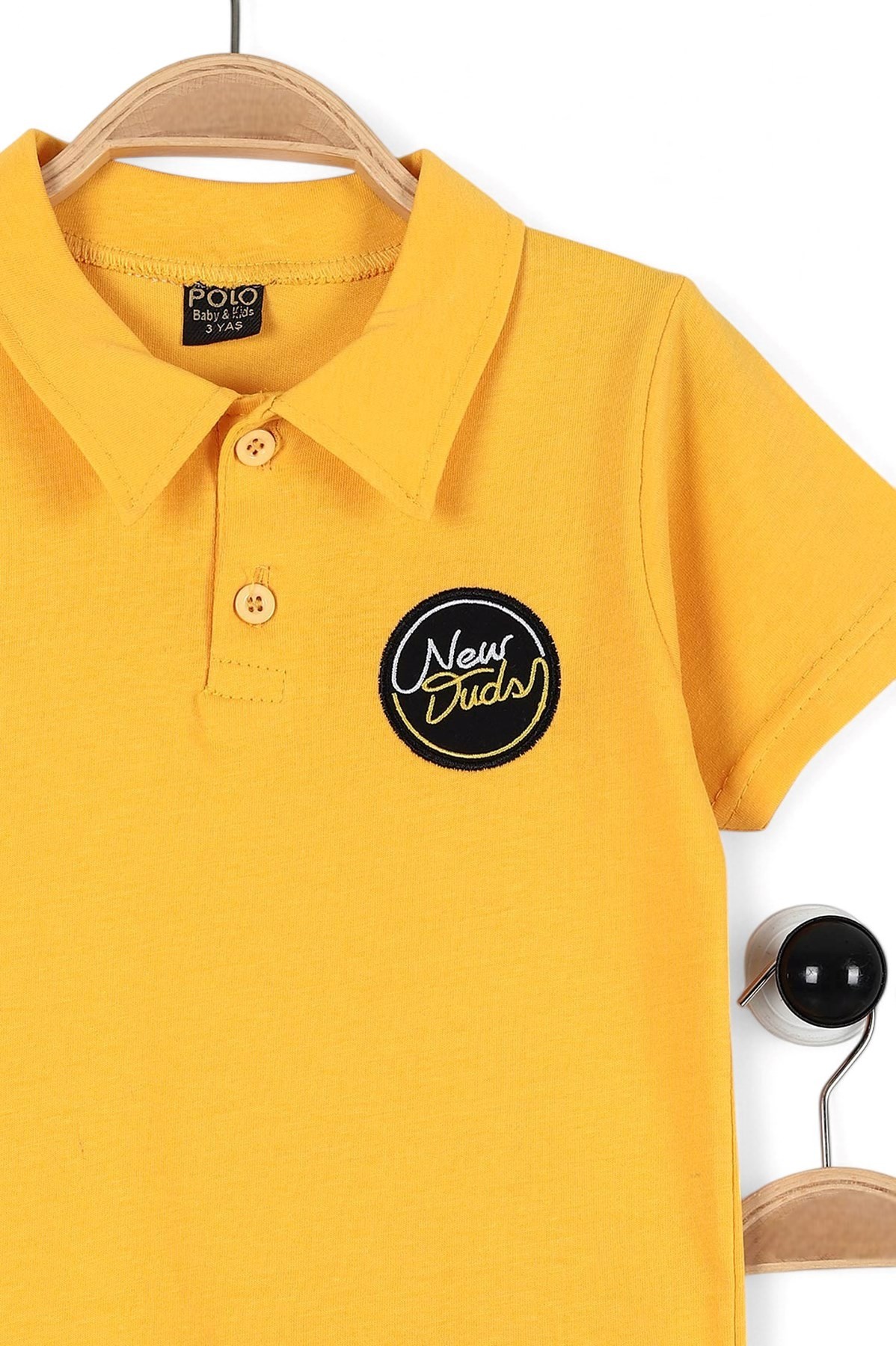 ERKEK BEBEK POLO YAKALI 6-9-12-18-2 AY SÜPREM YAZLIK BEBEK TAKIMI  R1751