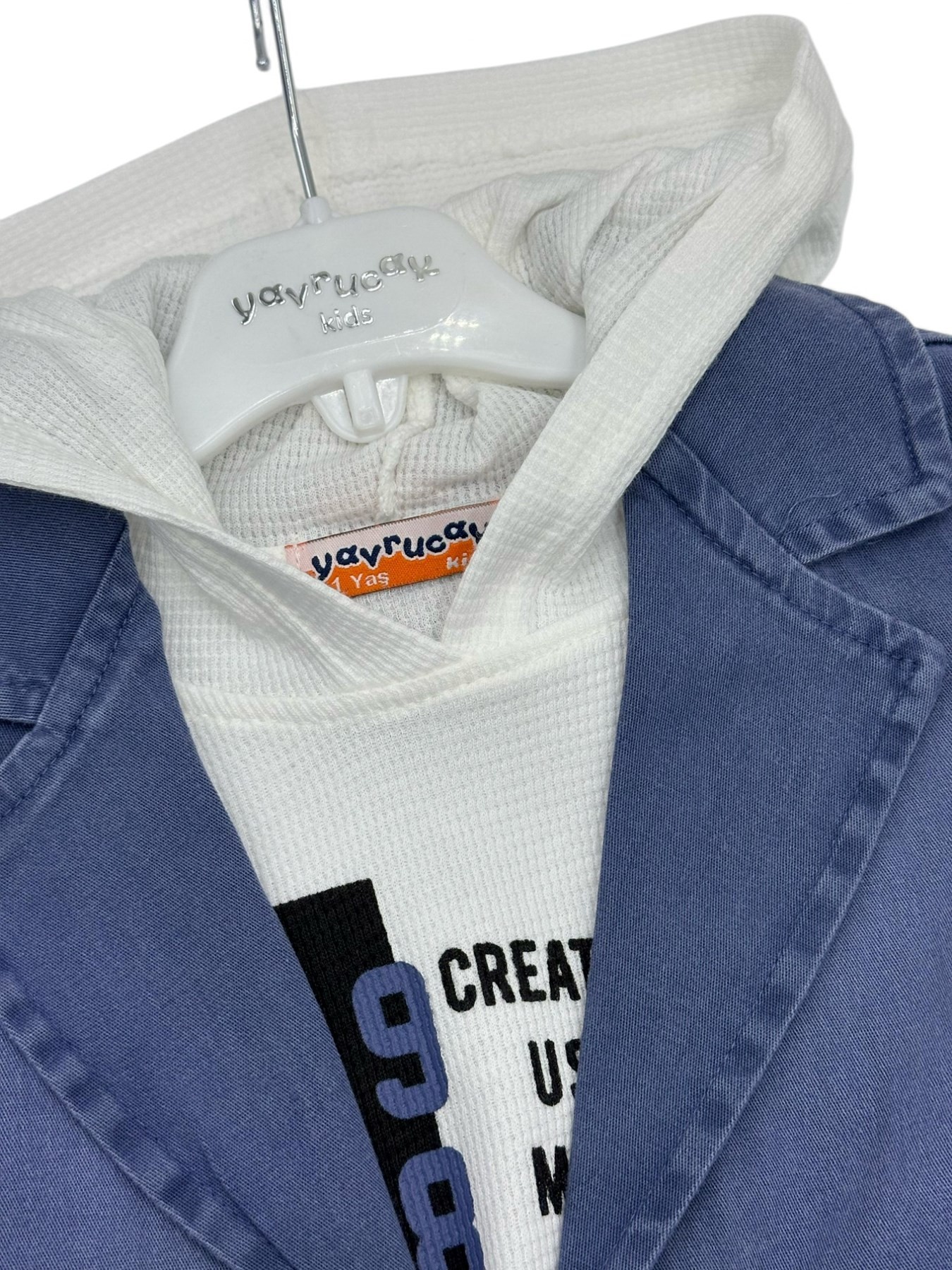 ERKEK ÇOCUK KOT CEKETLİPANTALONLU 3 PARÇA 1-2-3-4-5-6-7-8 YAŞ JEAN TAKIM R1646