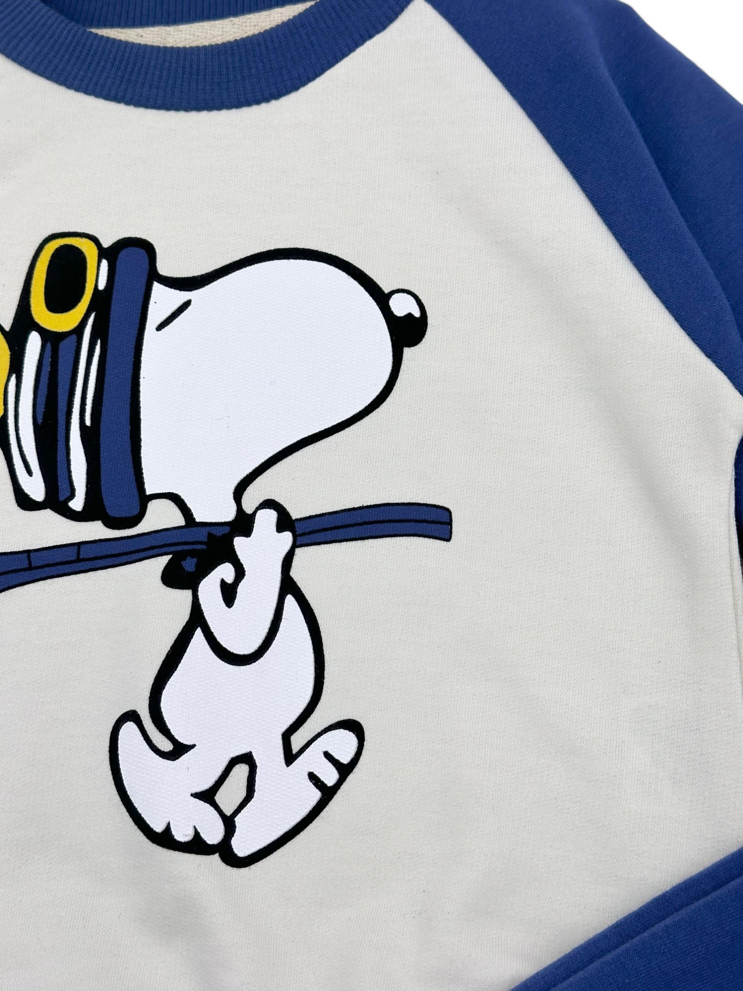 Erkek Çocuk Mevsimlik Snoopy Baskılı İkili Takım %100 Pamuk R552