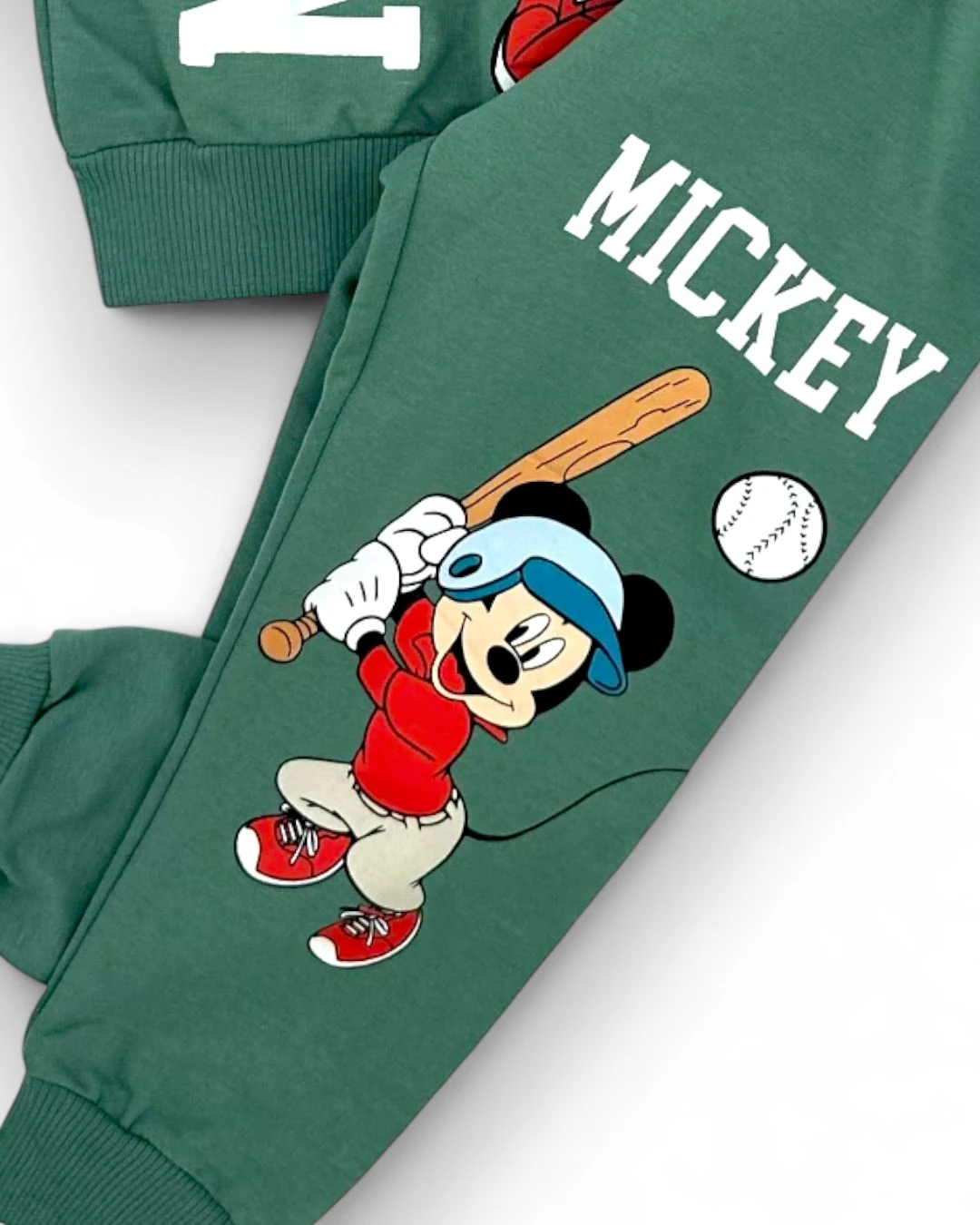 MİCKEY Baskılı Erkek Çocuk Mevsimlik İnce Eşofman Takımı l İnterlok Kumaş %100 Pamuklu l 6-10 Yaş l  R2336