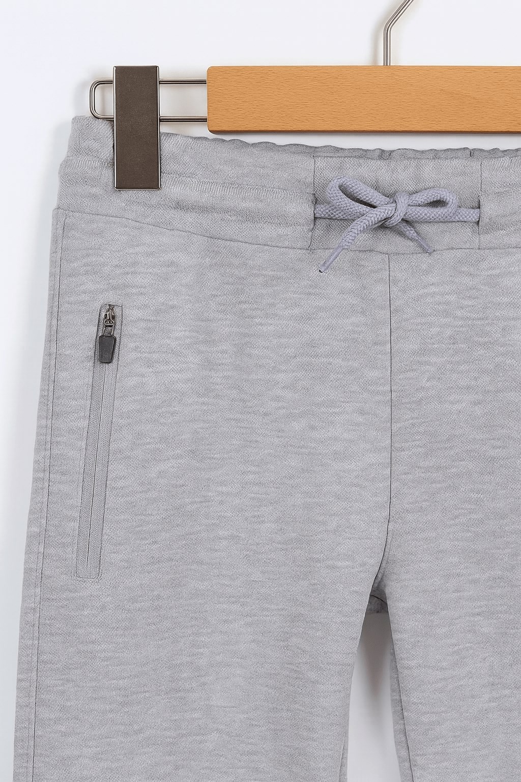 Erkek Çocuk Pamuklu Jogger Eşofman Altı – Fermuarlı Cepli ve İpli | Okul İçin Rahat Spor Alt R1912