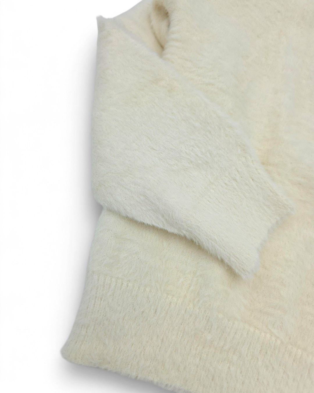 Kız Çocuk Tüylü Triko Kazak, 9-10-11-12-13-14-15 Yaş, Tüylü Yumuşacık KazakR2333