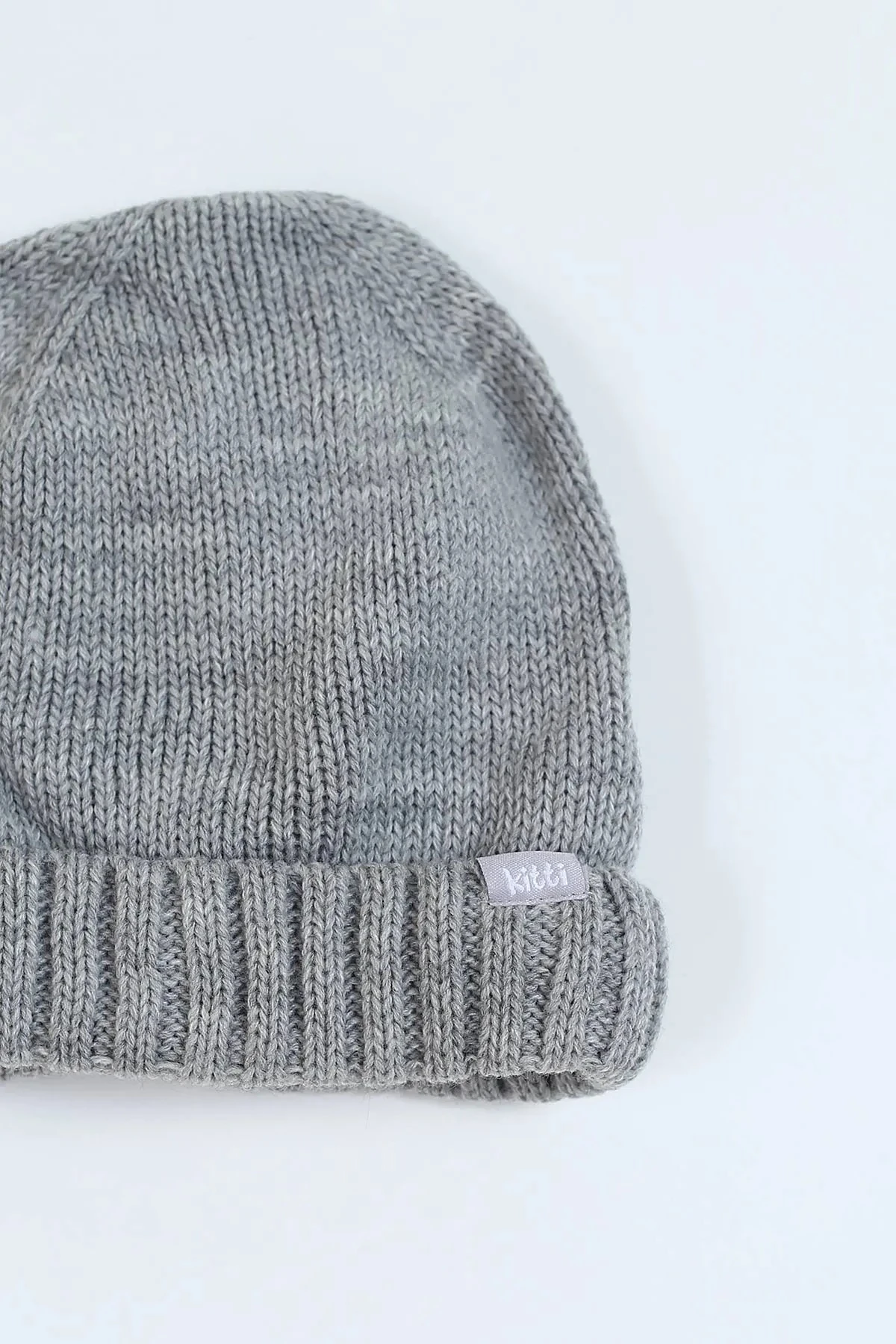 Erkek Bebek 0-18 Aylık İçi Polarlı Triko Bere / 0-18 Ay için Uygundur. BR20