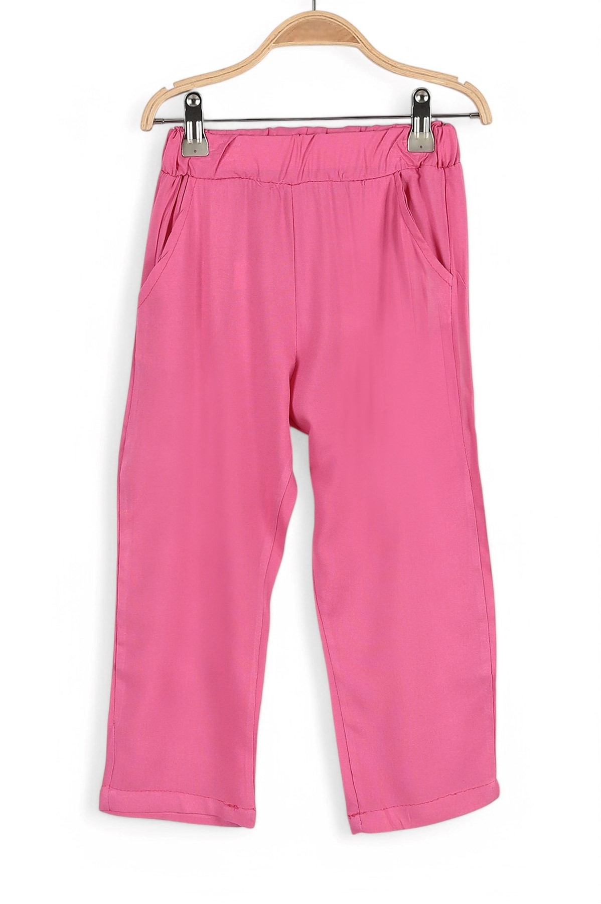 KIZ ÇOCUK 2-3-4-5-6 YAŞ BÜRÜMCÜK PANTALONLU YAZLIK ŞIK TAKIM R1715
