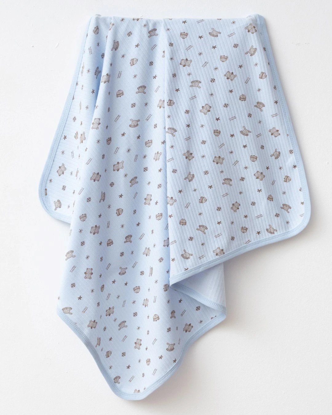 Baskılı Bebek Battaniyesi Çeşitleri, Pamuklu 80x90 Cm Tek Kat Bebek Battaniye R2360 - MODEL 6