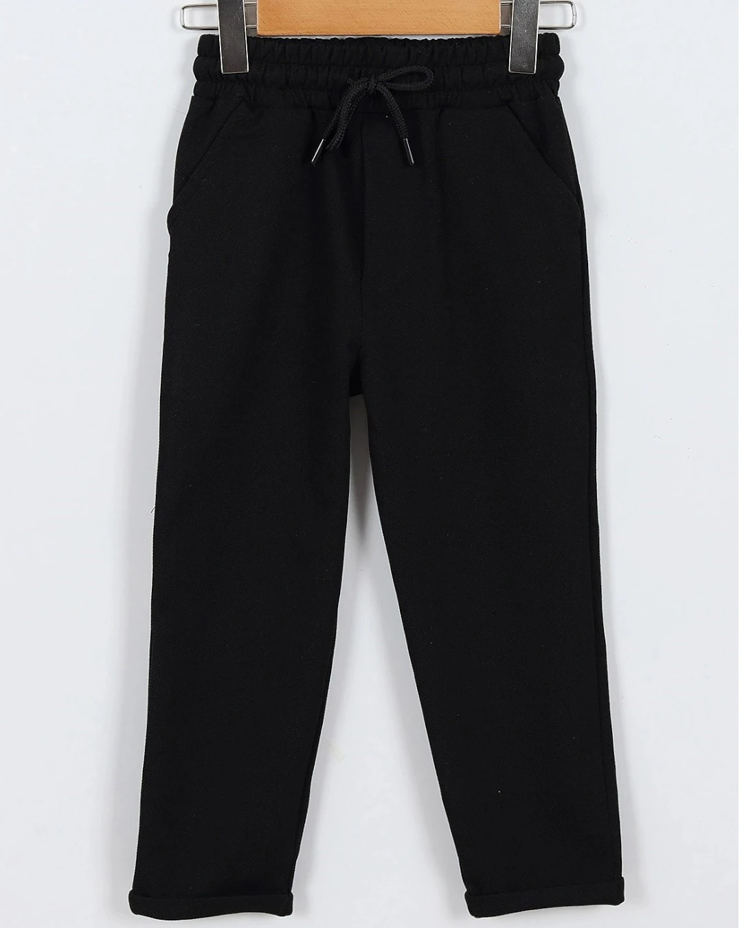 Erkek Çocuk Mevsimlik Yazı Baskılı Cep Detaylı Sweatshirt ve Pantalonlu Alt Üst Şık Takım 4-11 Yaş R2260