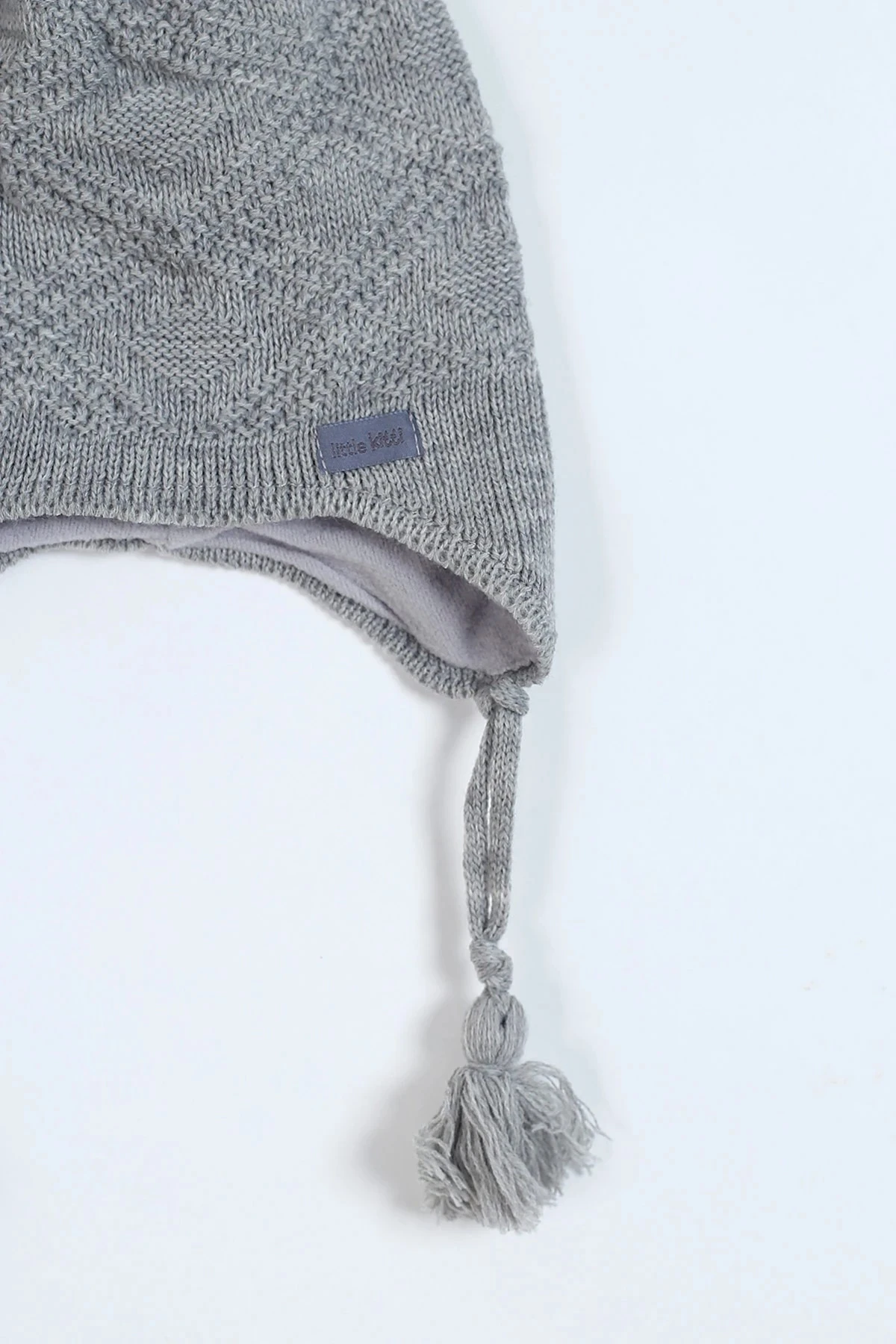 Erkek Çocuk 1-4 Yaş İçi Polarlı Triko Bebek Beresi  BR27