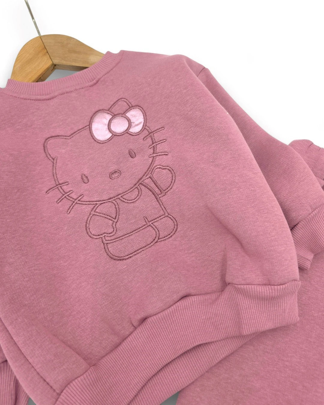 Kız Çocuk Kışlık Kalın 3 İp Şardonlu 2-3-4-5 Yaş Alt Üst Eşofman Takımı l DAR KALIPTIR. R2361