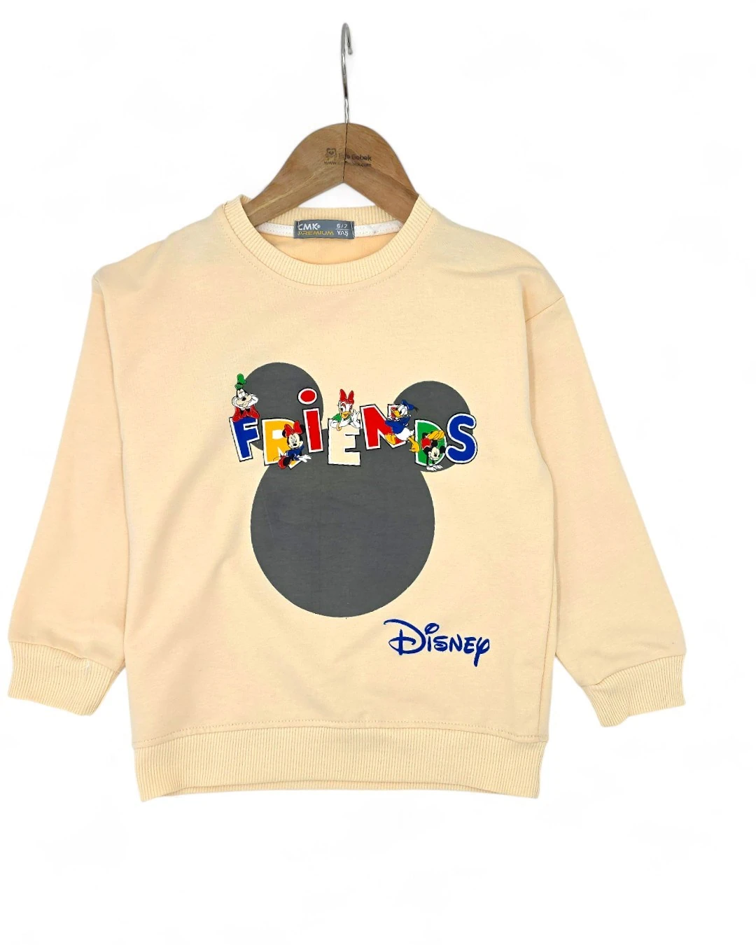 Erkek Çocuk Mevsimlik, Mickey Baskılı, Sırtı Baskılı,  4-11 Yaş Erkek Çocuk Eşofman Takımı R2261