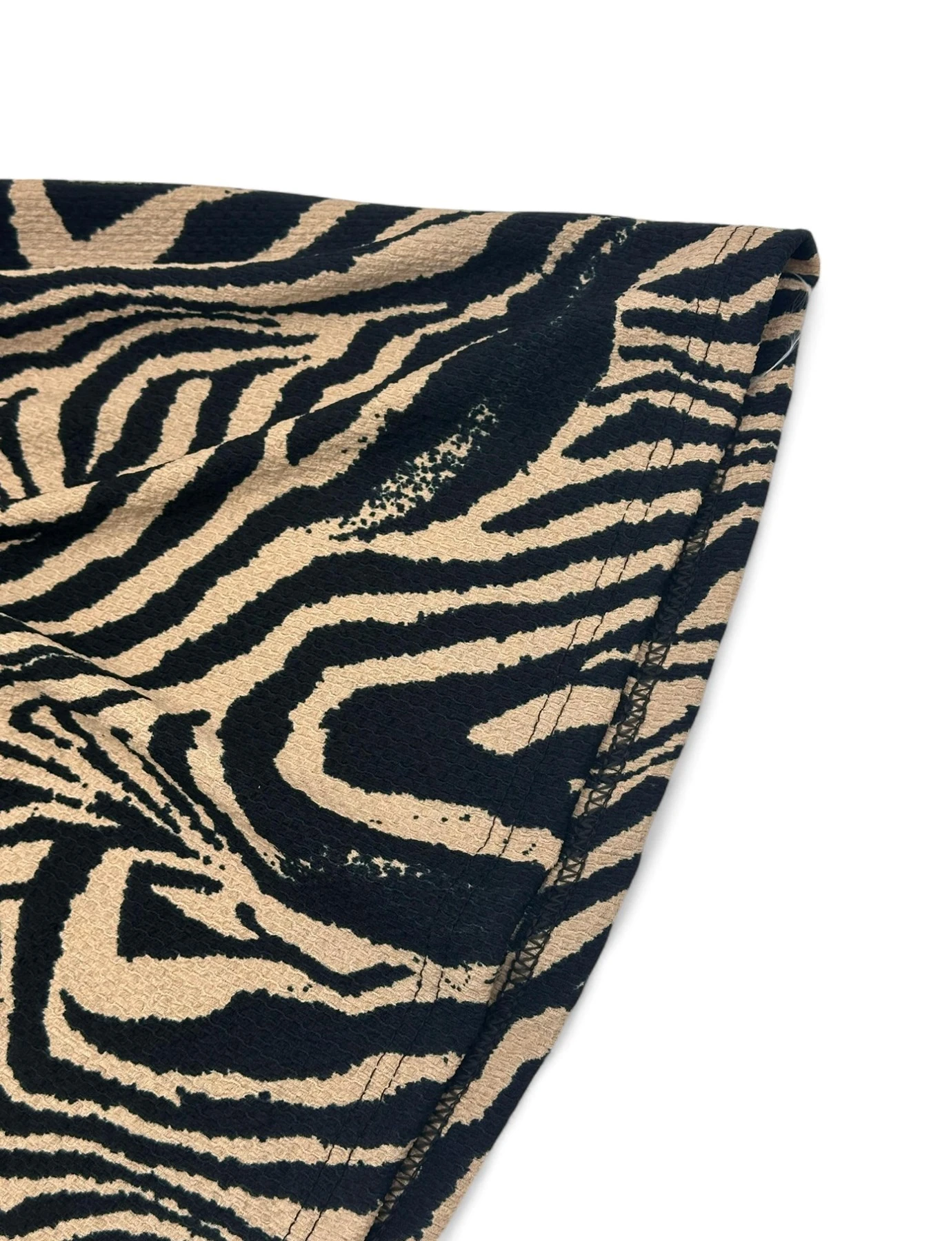 KIZ ÇOCUK ZEBRA DESENLİ BÜRÜMCÜK KUMAŞ MEVSİMLİK 5-6-7-8-9-10-11-12 YAŞUZUN KOLLU ELBİSE  R1636