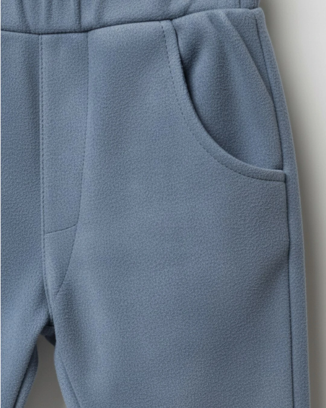 Erkek Bebek 3'lü Kapüşonlu Yelekli Şık Bebek Kombini, 1-2-3-4 Yaş 3'lü Bebek Alt Üst Takımı R2351