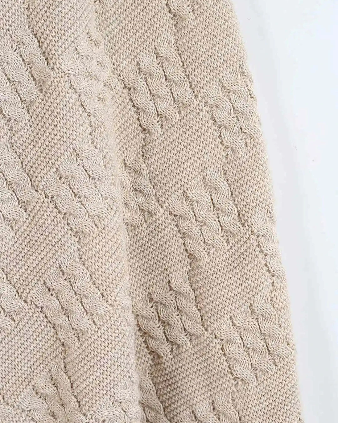 80x95 Cm İçi Peluş Dışı Trİko Örgü Bebek Battaniyesi R2353