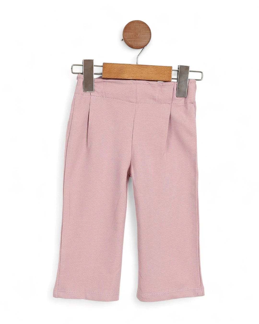 Kız Bebek Özel Tasarım Bebe Yakalı, Örme Triko 6-9-12-18-24 Ay Şık Bebek Takımı R2146