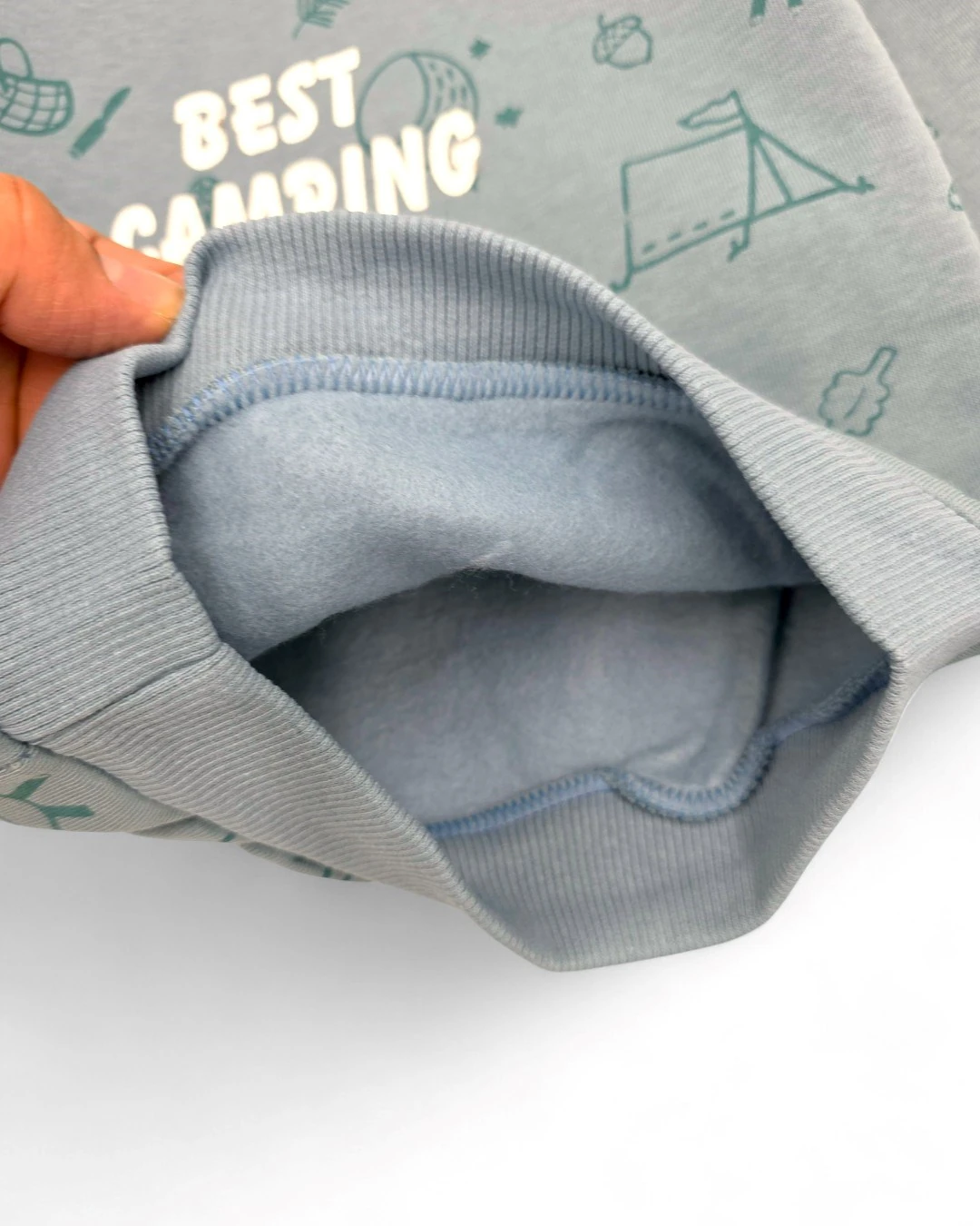 Erkek Bebek  6-9-12-18-24 Ay Kışlık 3 İP Şardonlu Baskılı Alt Üst Şık Eşofman Takımı R2277