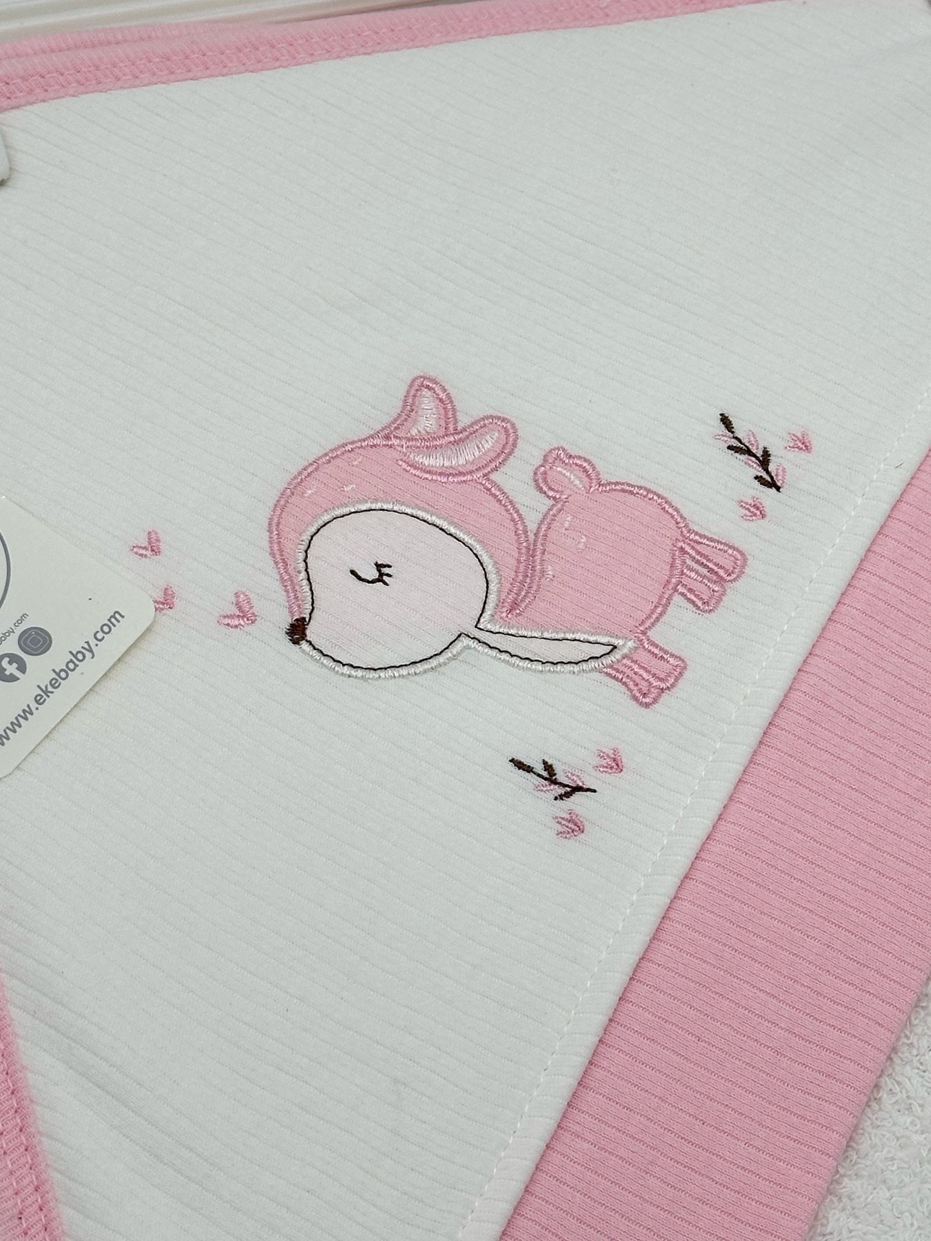 80*80 CEYLAN NAKIŞLI BEBEK HAVLUSU R1796